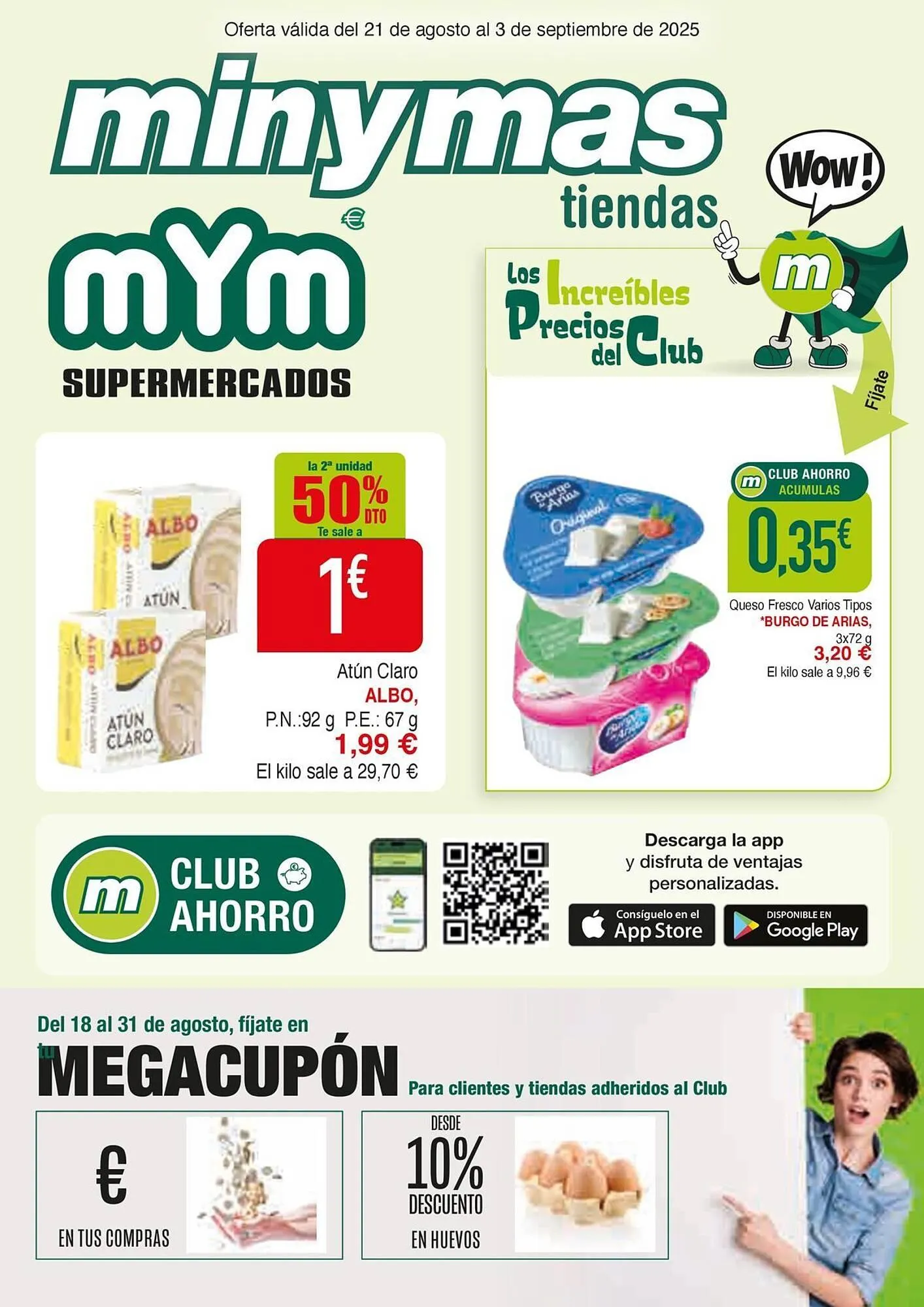 Catálogo de Folleto Masymas 21 de agosto al 3 de septiembre 2025 - Página 1