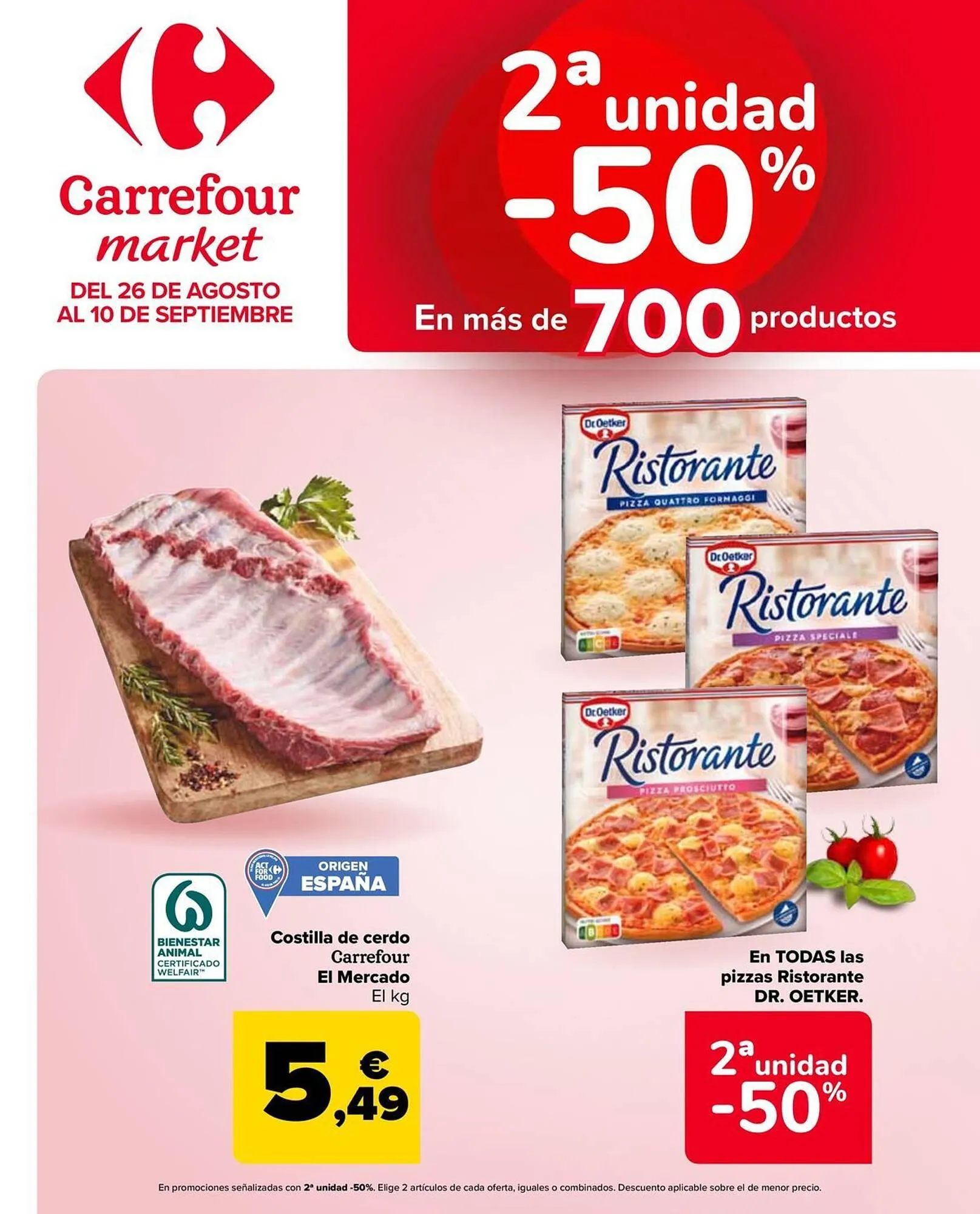 Catálogo de Folleto Carrefour Market 26 de agosto al 10 de septiembre 2025 - Página 1