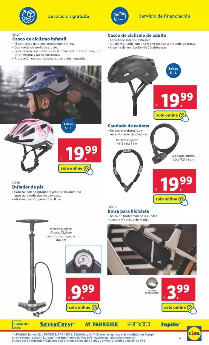 Catálogo de ¡Bazar Lidl! Ofertas válidas del 28/04 al 04/05 28 de abril al 4 de mayo 2025 - Página 21