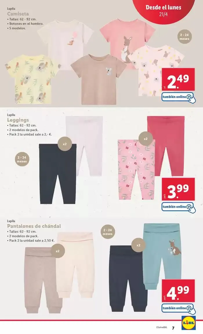 Catálogo de ¡Bazar Lidl! Ofertas válidas del 21/04 al 27/04 21 de abril al 27 de abril 2025 - Página 15
