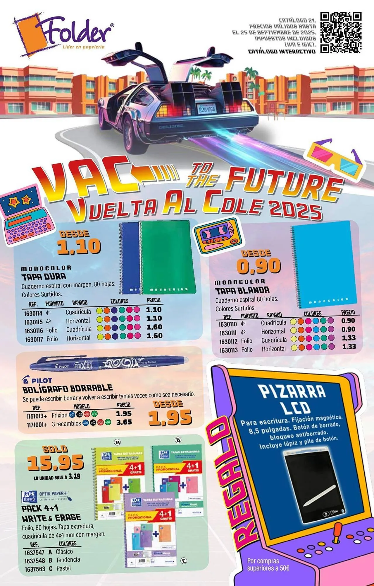 Catálogo de Folleto Folder 20 de agosto al 25 de septiembre 2025 - Página 1
