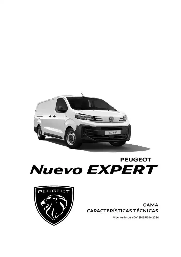 Catálogo de Peugeot NUEVO EXPERT 13 de noviembre al 13 de noviembre 2025 - Página 1