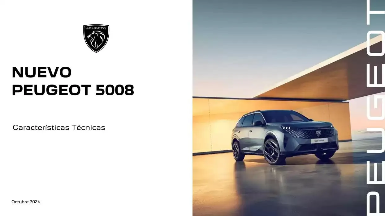 Catálogo de Peugeot NUEVO 5008 11 de noviembre al 11 de noviembre 2025 - Página 1