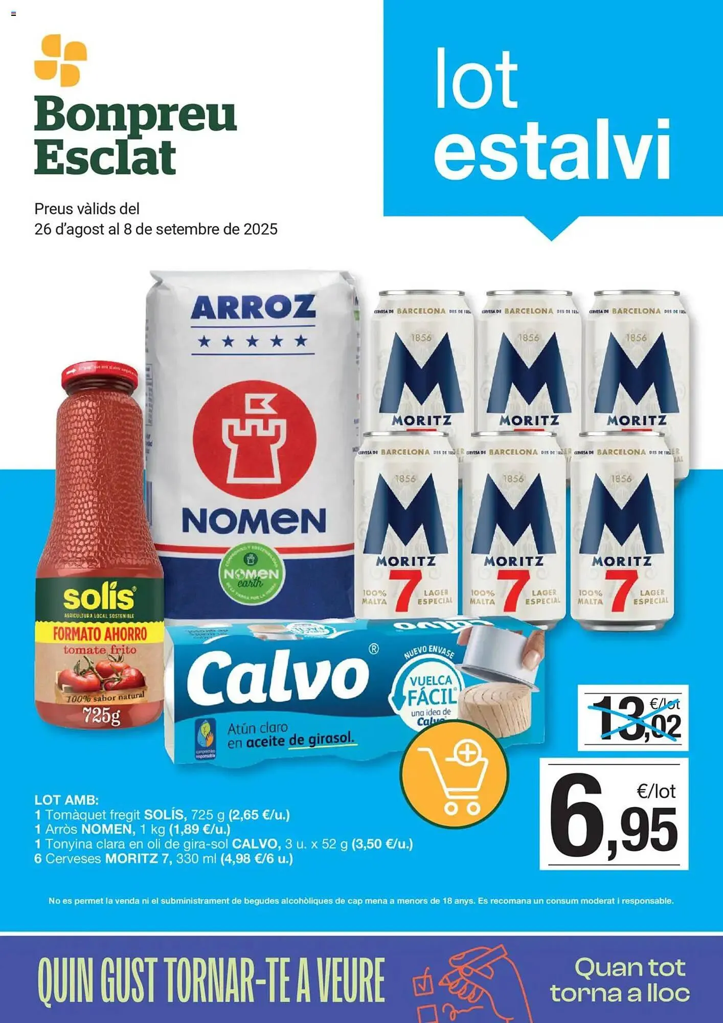 Catálogo de Folleto BonpreuEsclat 26 de agosto al 8 de septiembre 2025 - Página 1