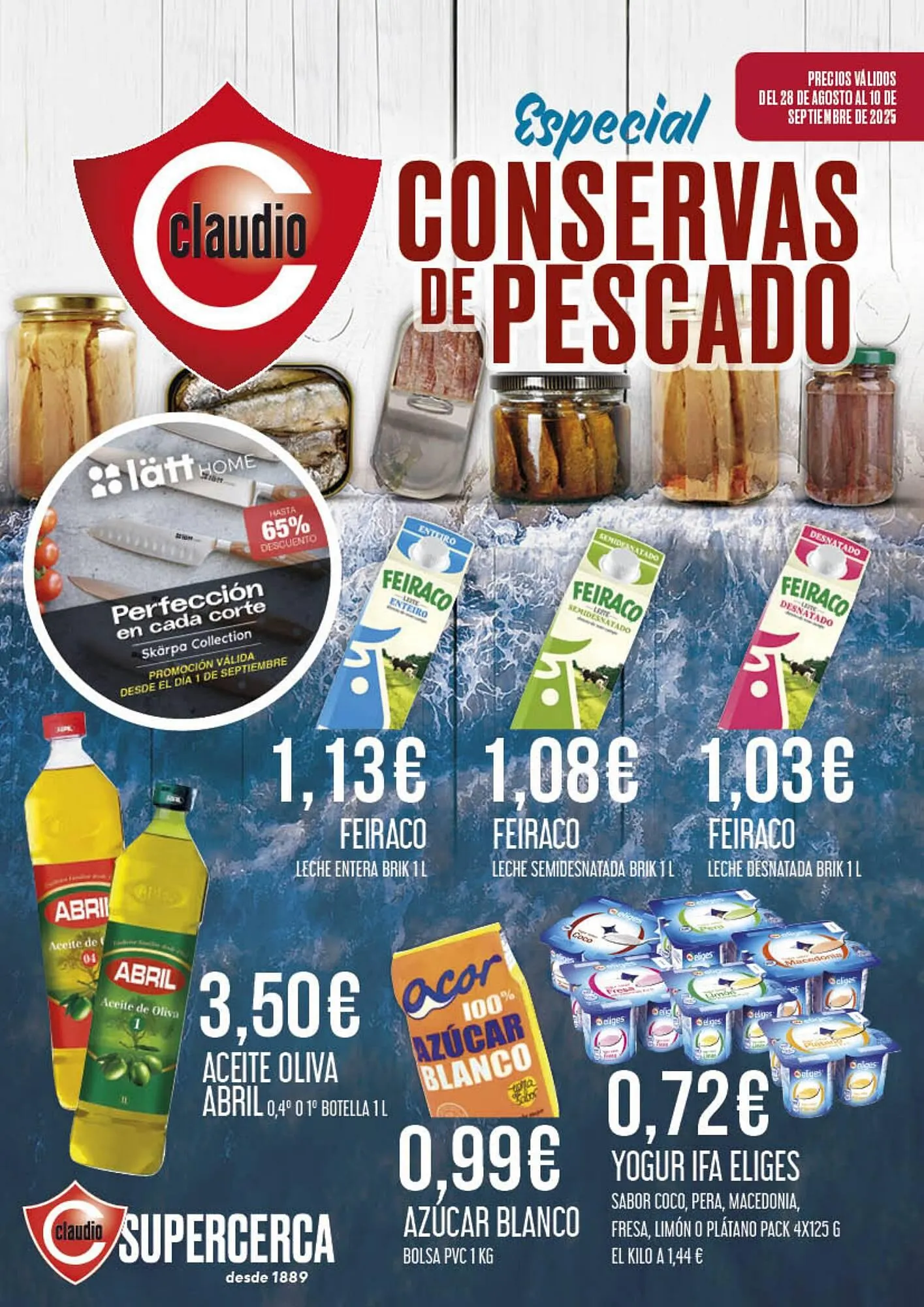 Catálogo de Folleto Claudio 28 de agosto al 10 de septiembre 2025 - Página 1