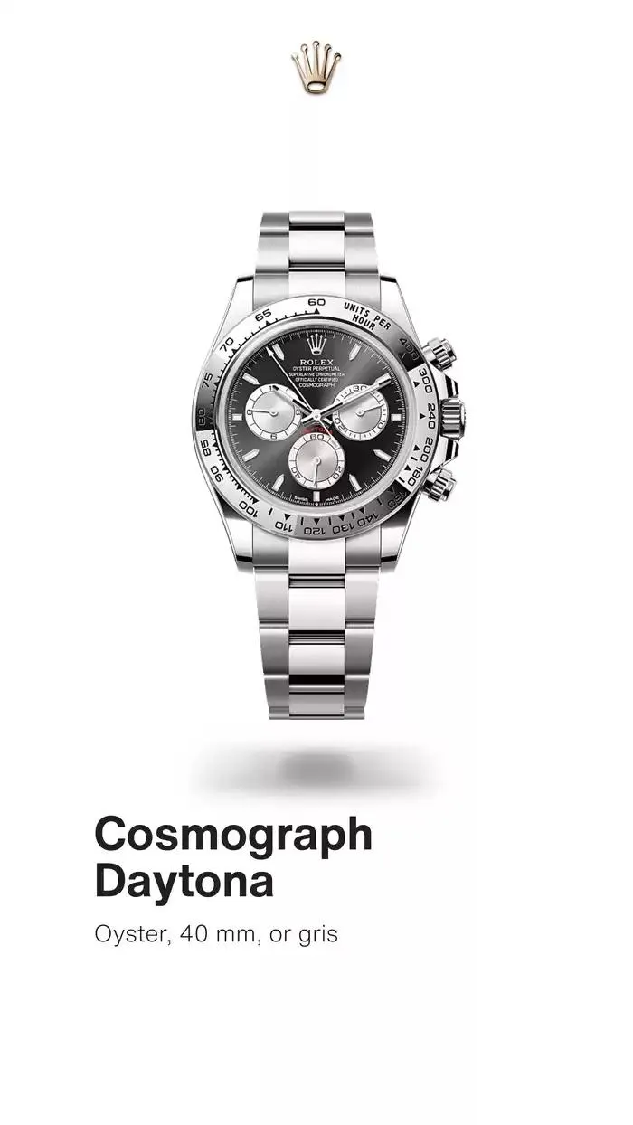 Rolex Cosmograph Daytona du 29 janvier au 29 janvier 2026 - Catalogue page 1