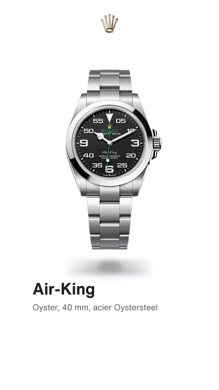 Rolex Air King du 29 janvier au 29 janvier 2026 - Catalogue page 1