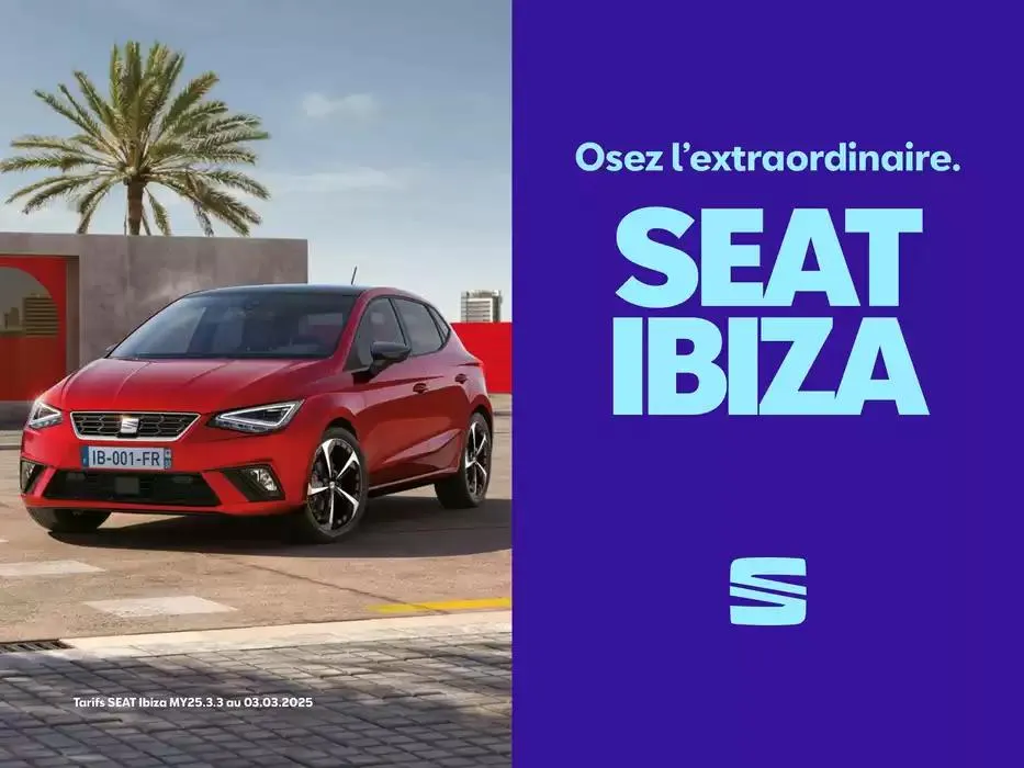 SEAT Ibiza du 5 mars au 5 mars 2026 - Catalogue page 1