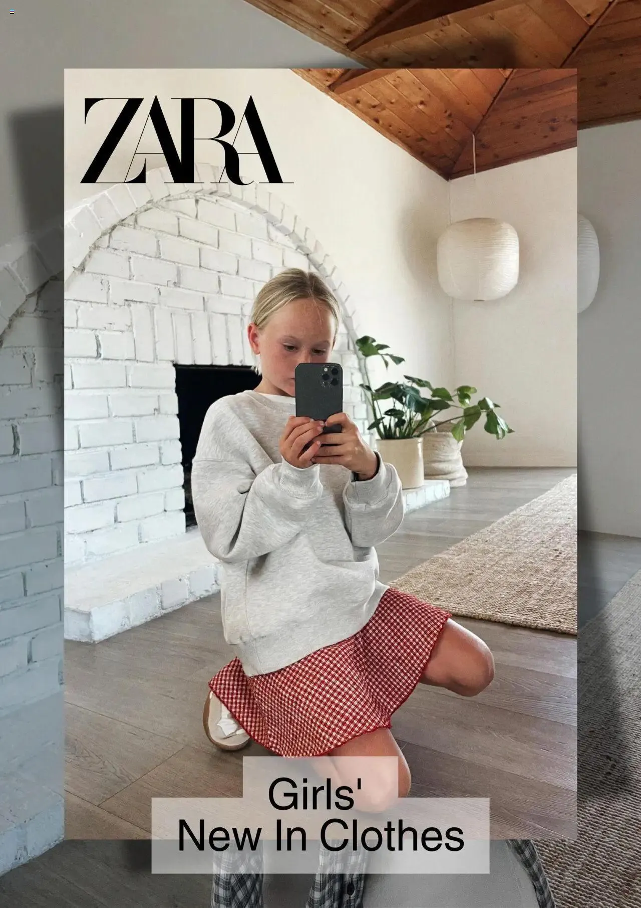 Catalog Zara catalog - Girls de la 1 august până la 31 decembrie 2024 - Revista Pagina 1
