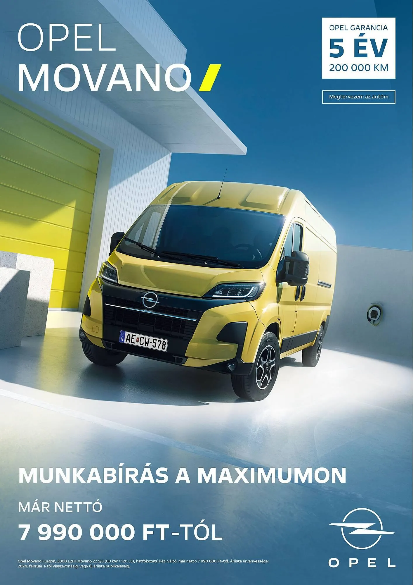 Opel Movano akciós újság - 1