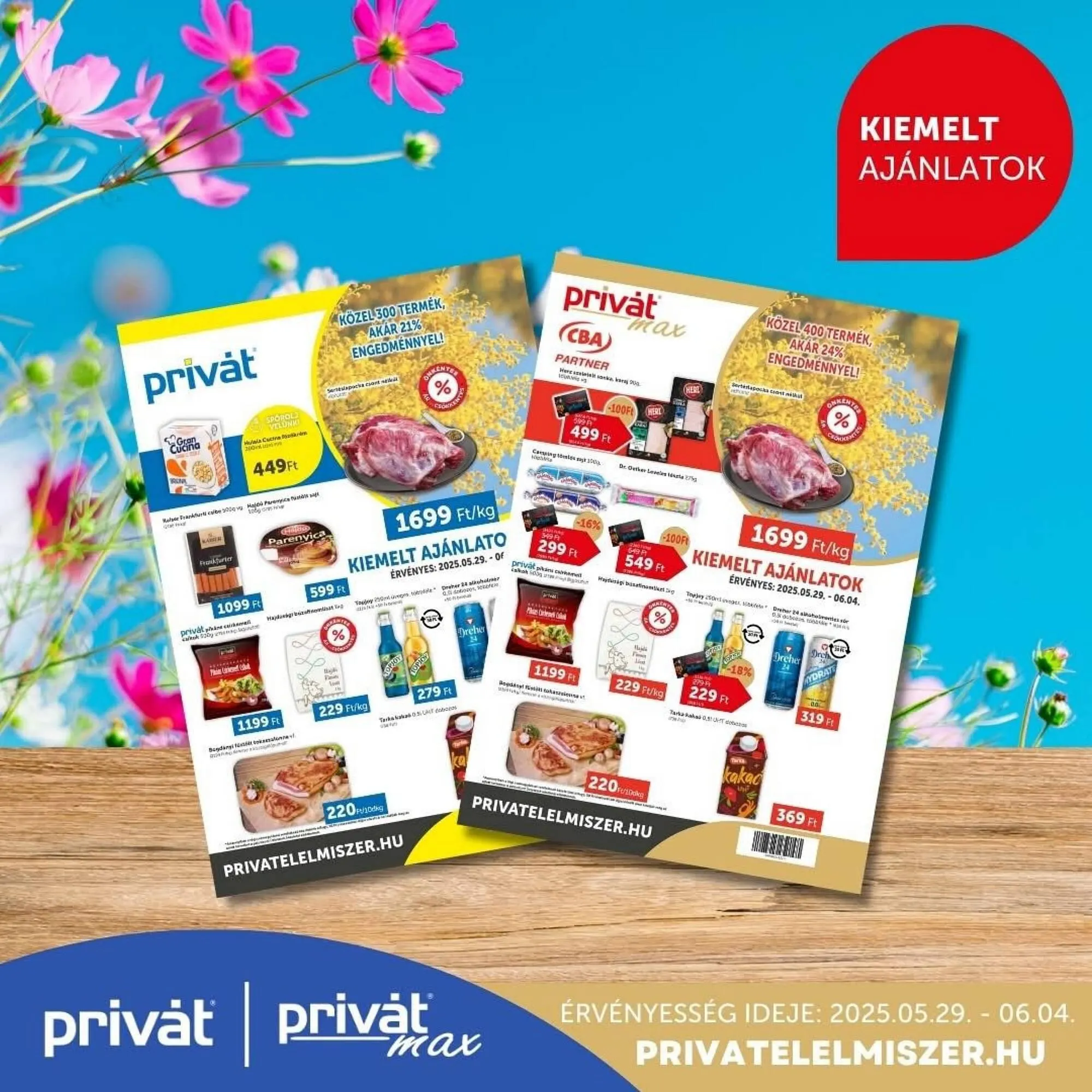 PRIVÁT akciós újság - 1