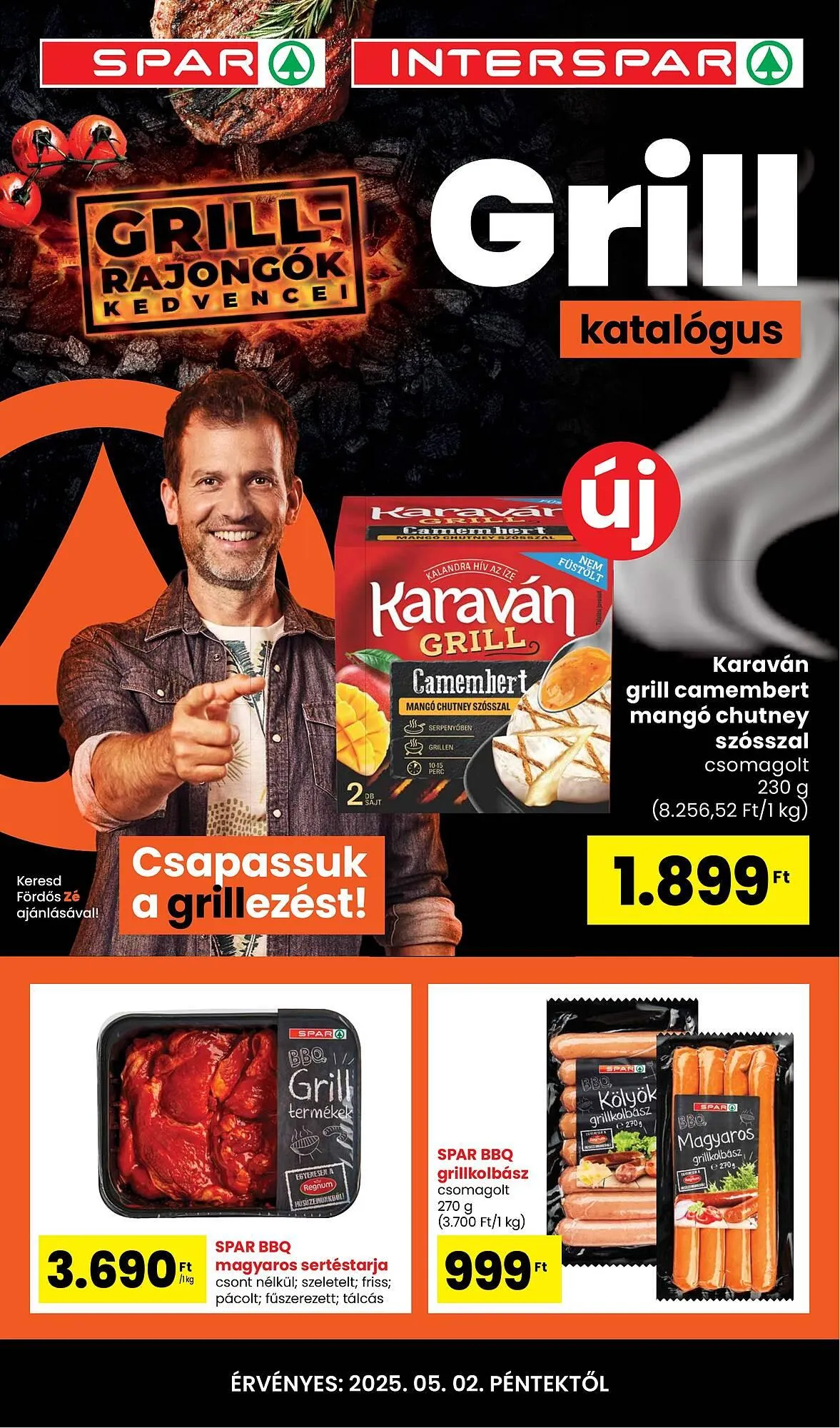 Katalógus Spar akciós újság május 2.-tól augusztus 4.-ig 2025. - Oldal 1