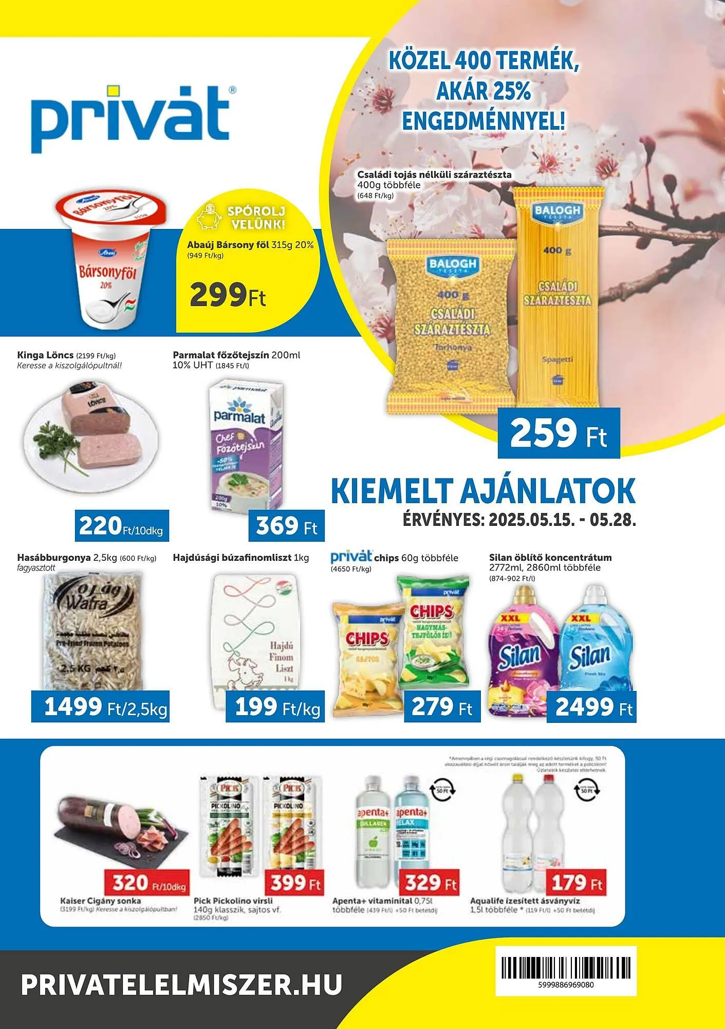 PRIVÁT akciós újság - 1