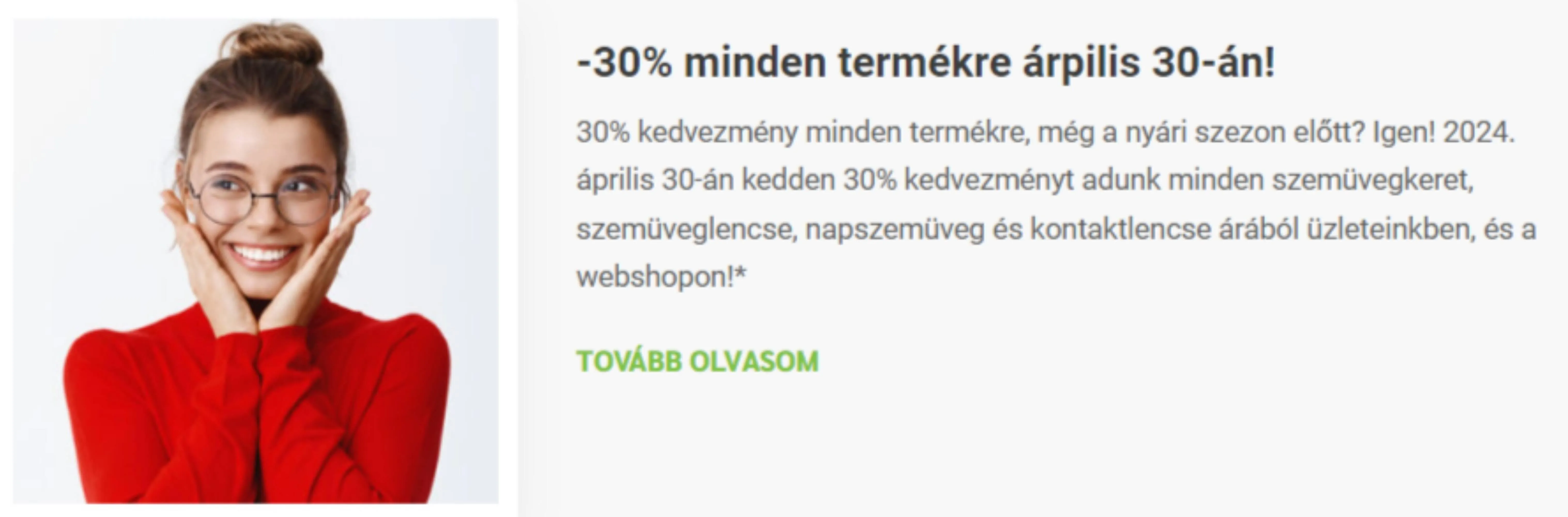 Optic World akciós újság - 1