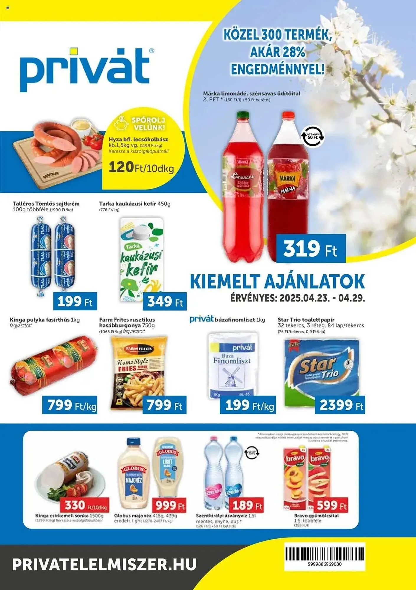 PRIVÁT akciós újság - 1