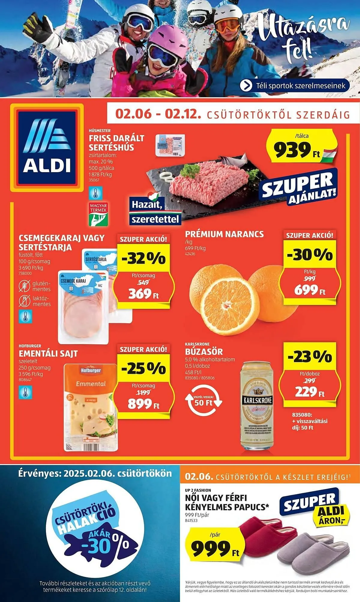 Katalógus ALDI akciós újság február 6.-tól február 12.-ig 2025. - Oldal 1