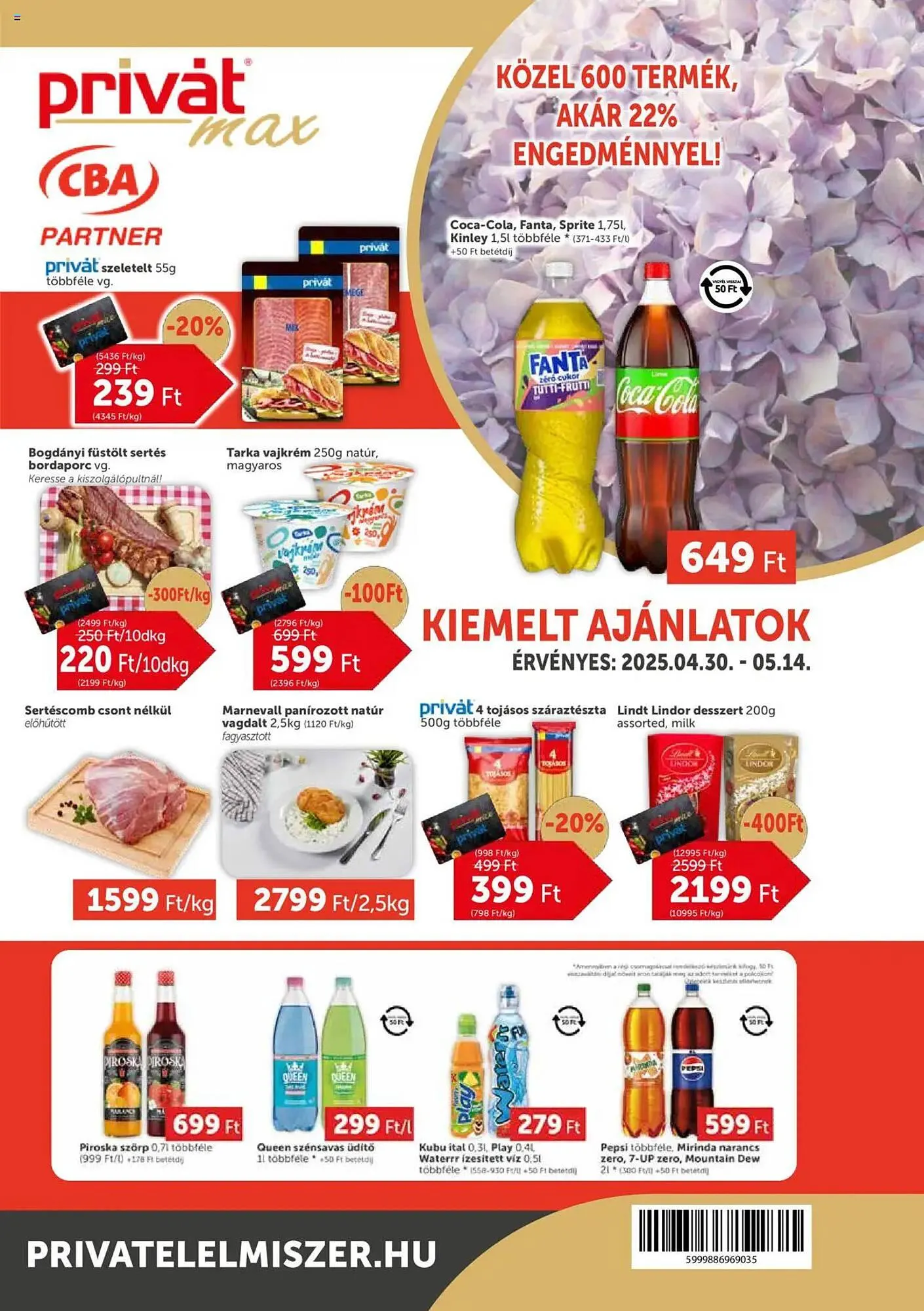 PRIVÁT akciós újság - 1