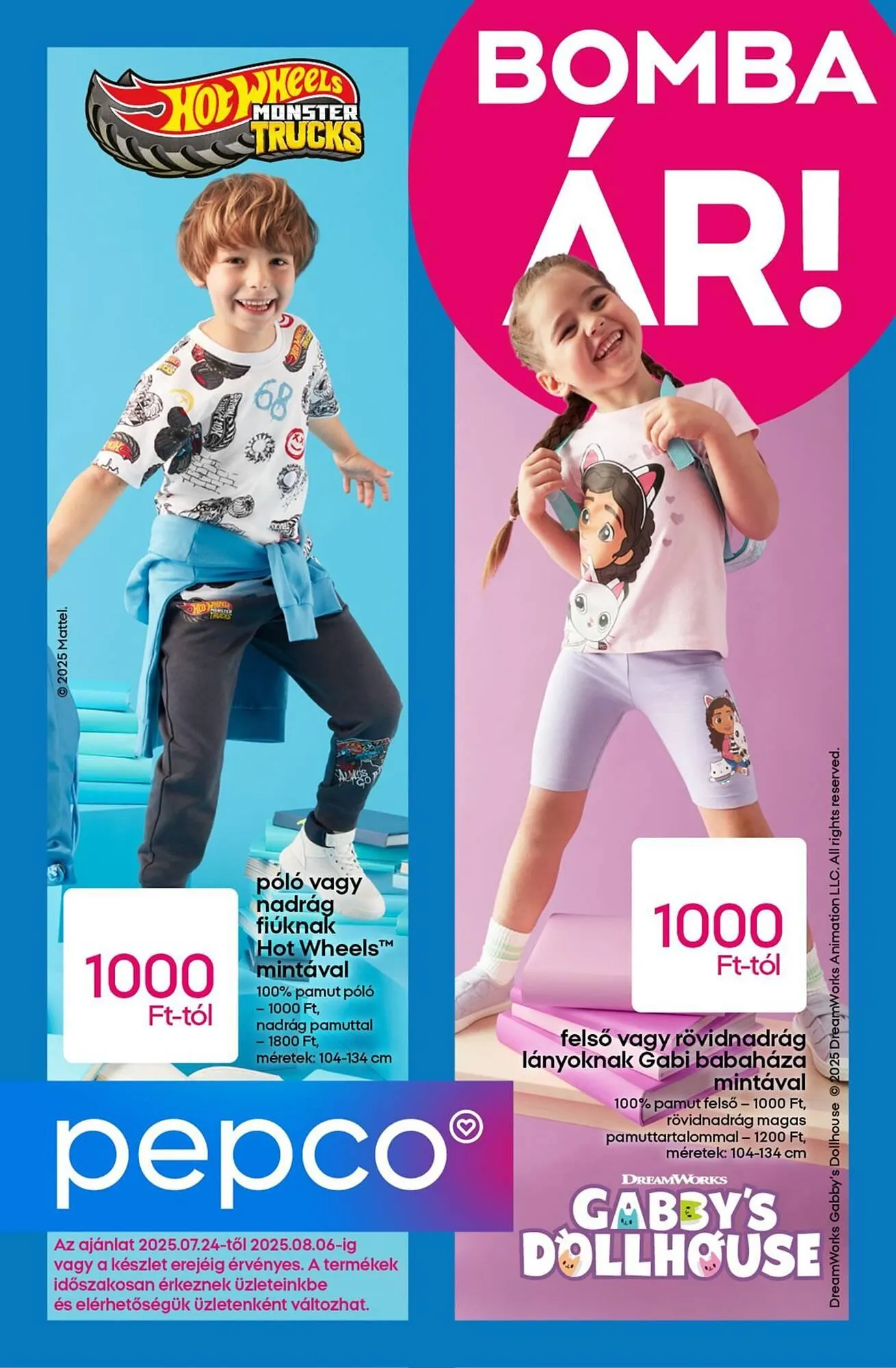 Katalógus Pepco akciós újság július 24.-tól augusztus 6.-ig 2025. - Oldal 1