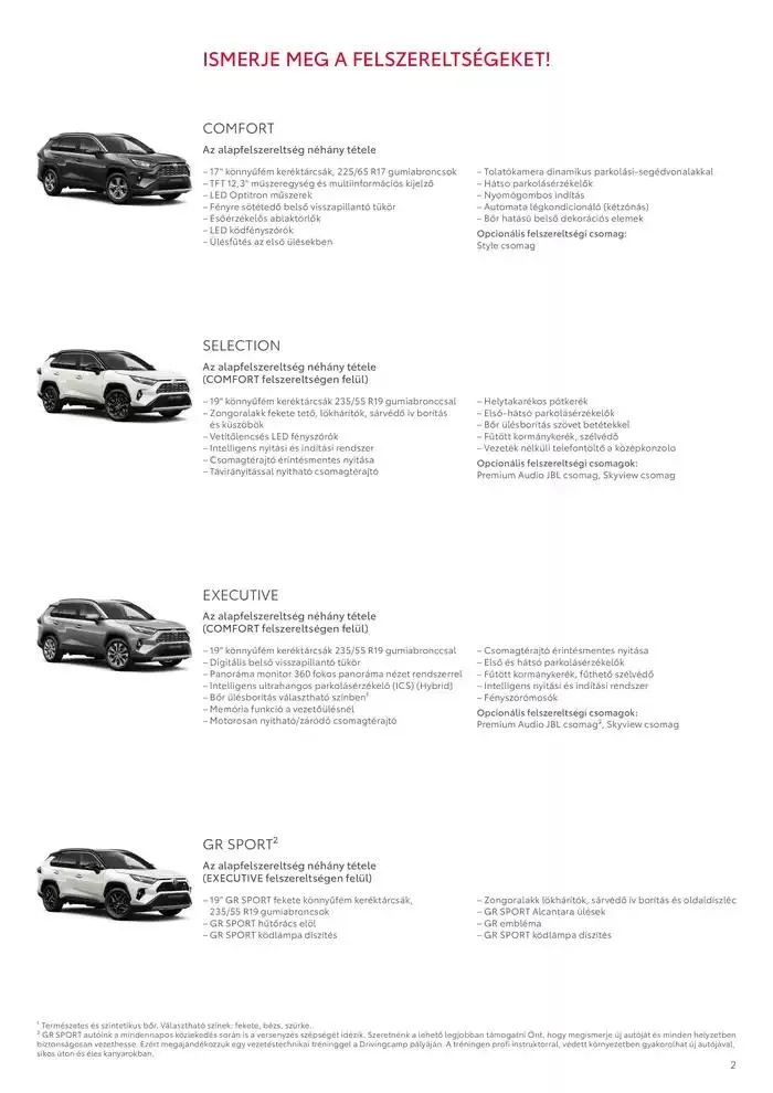 Katalógus Toyota RAV4 HYBRID december 3.-tól december 3.-ig 2025. - Oldal 2