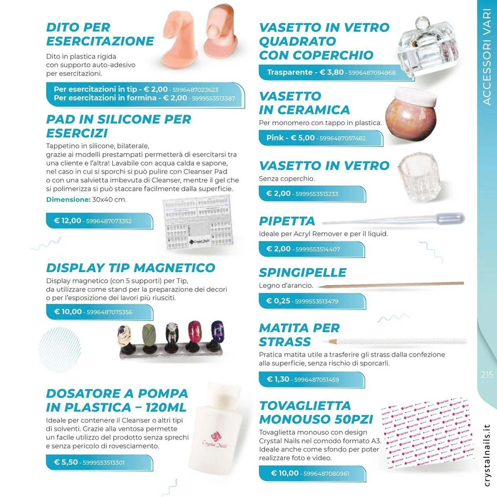 Volantino Crystal Nails da 1 luglio a 31 dicembre di 2025 - Pagina del volantino 215