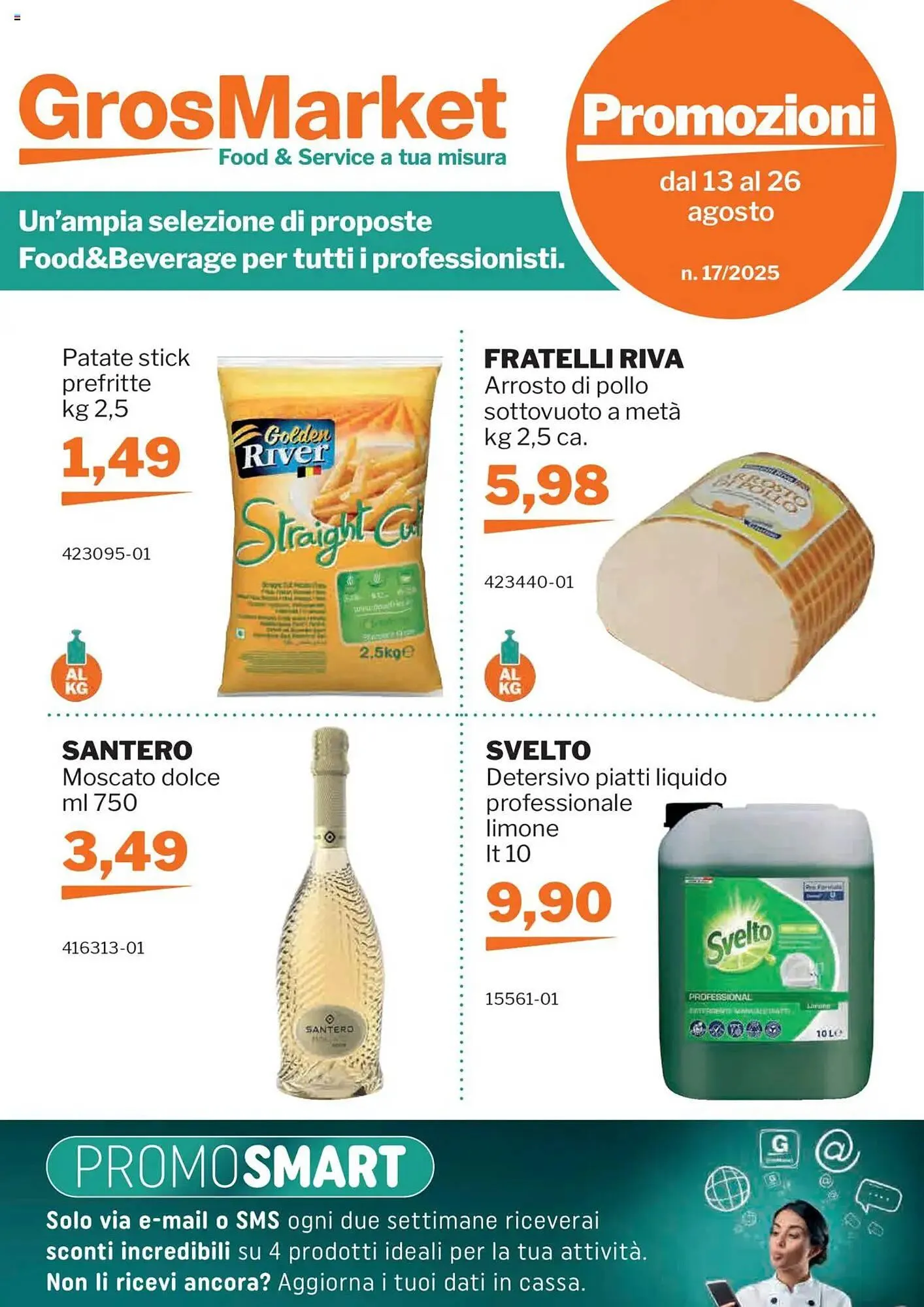 Volantino GrosMarket da 13 agosto a 26 agosto di 2025 - Pagina del volantino 1