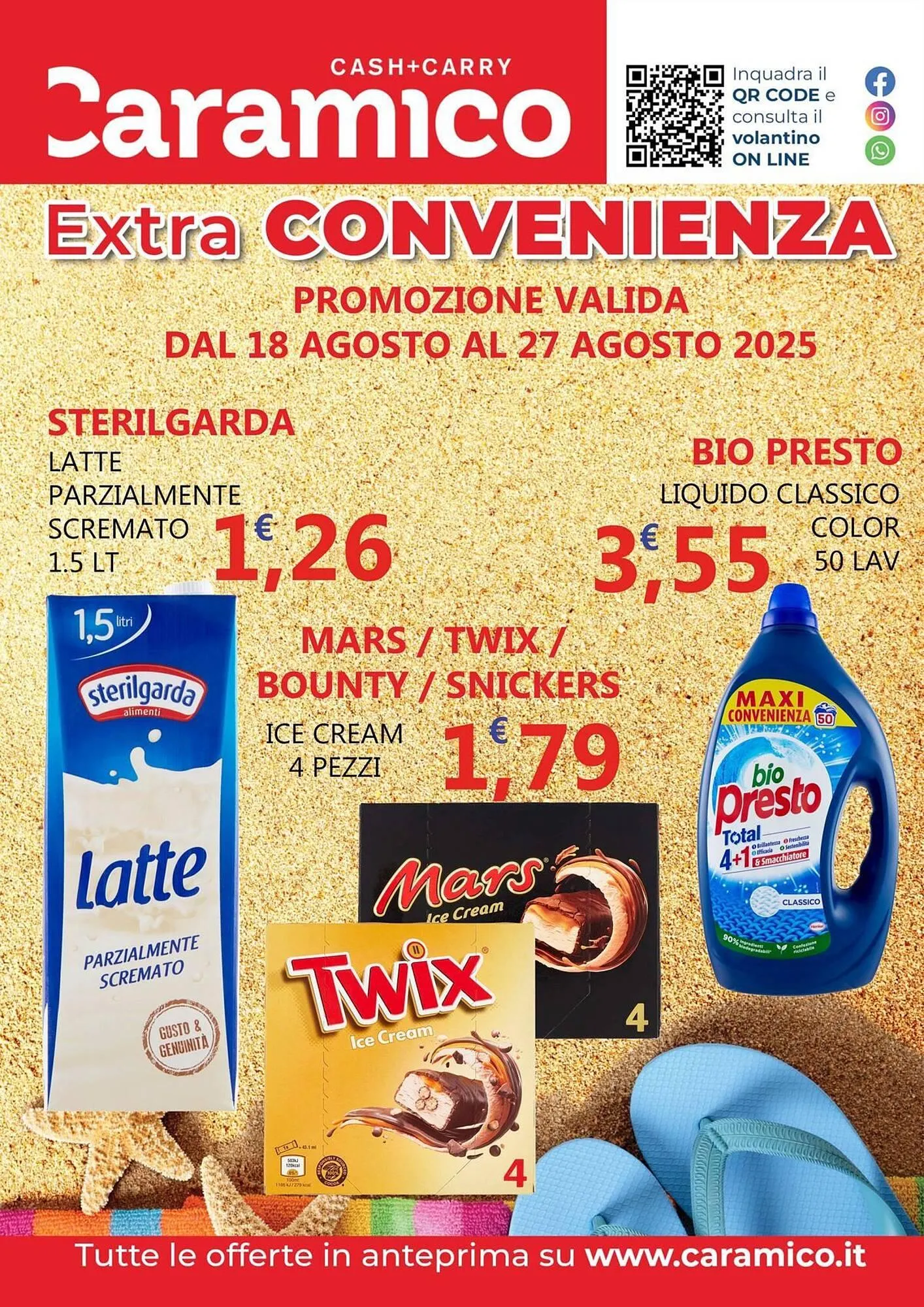 Volantino Caramico da 18 agosto a 27 agosto di 2025 - Pagina del volantino 1