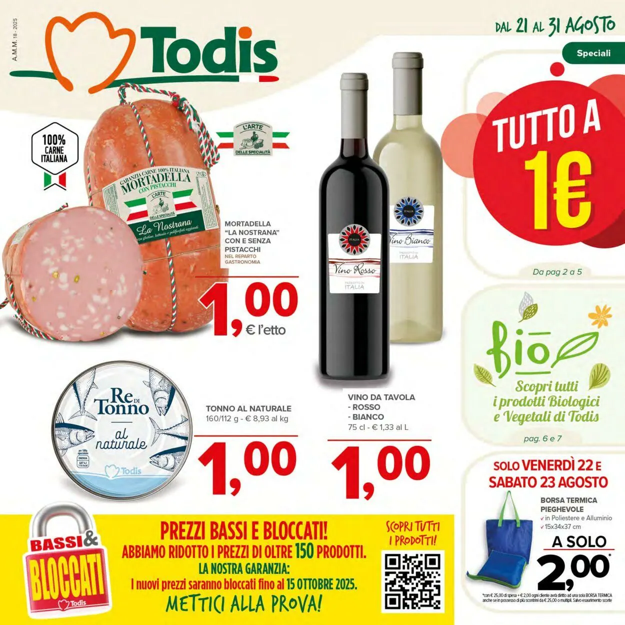 Todis Volantino attuale da 29 ottobre a 12 novembre di 2025 - Pagina del volantino 1