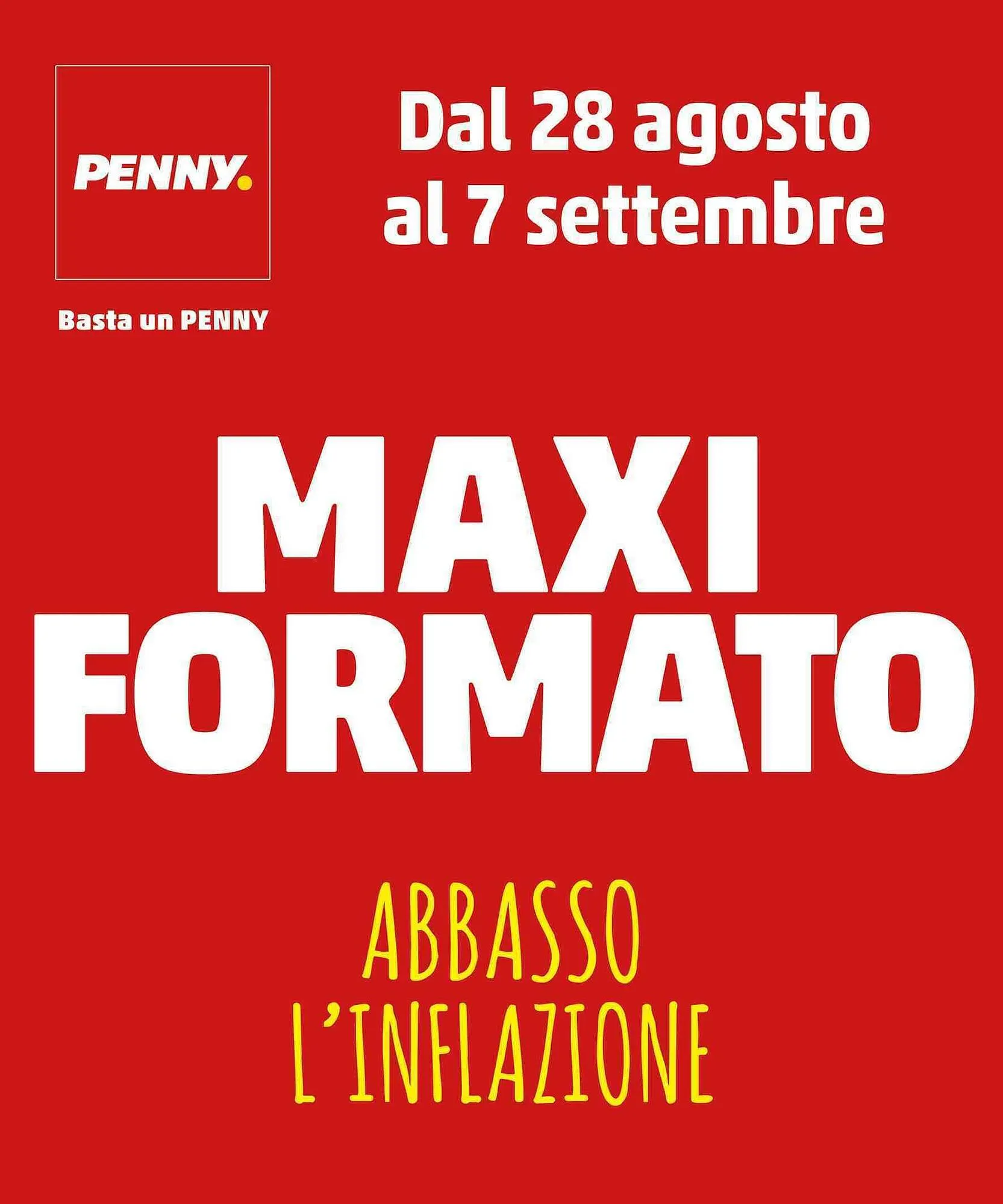 Volantino PENNY da 27 agosto a 7 settembre di 2025 - Pagina del volantino 1