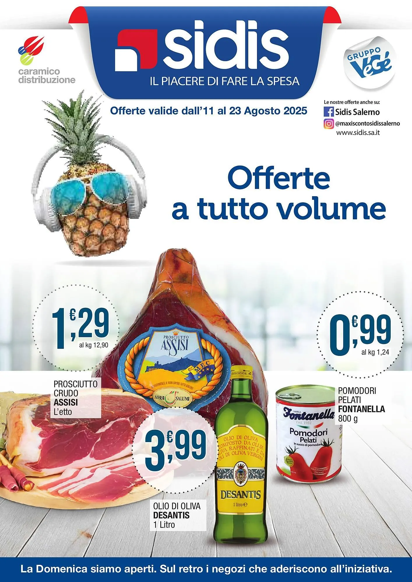 Volantino Maxi Sidis da 11 agosto a 23 agosto di 2025 - Pagina del volantino 1
