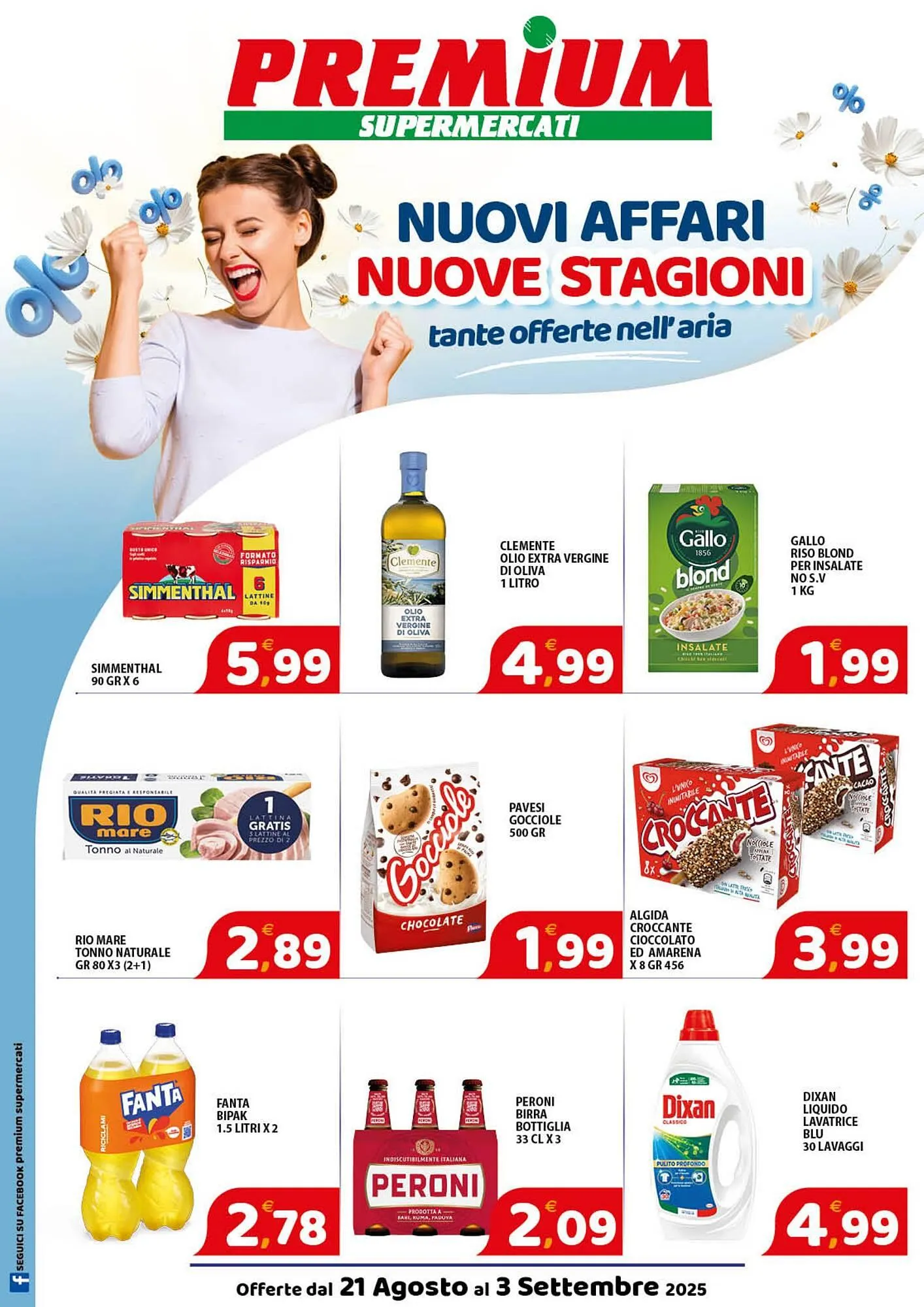 Volantino Premium Supermercati da 21 agosto a 3 settembre di 2025 - Pagina del volantino 1