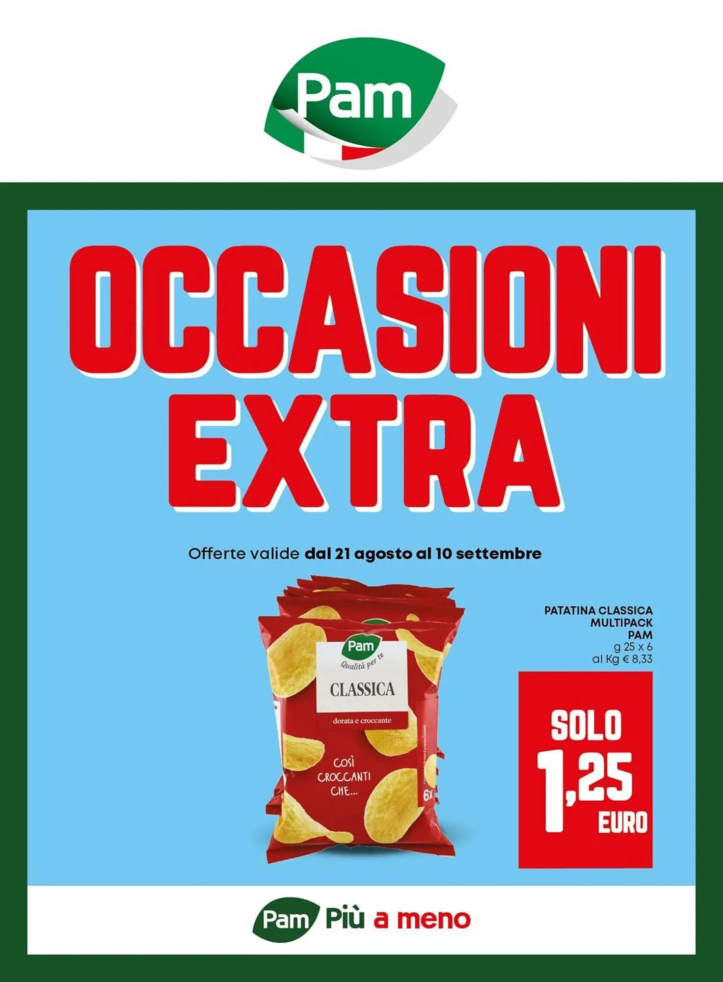 Volantino Pam da 21 agosto a 10 settembre di 2025 - Pagina del volantino 1