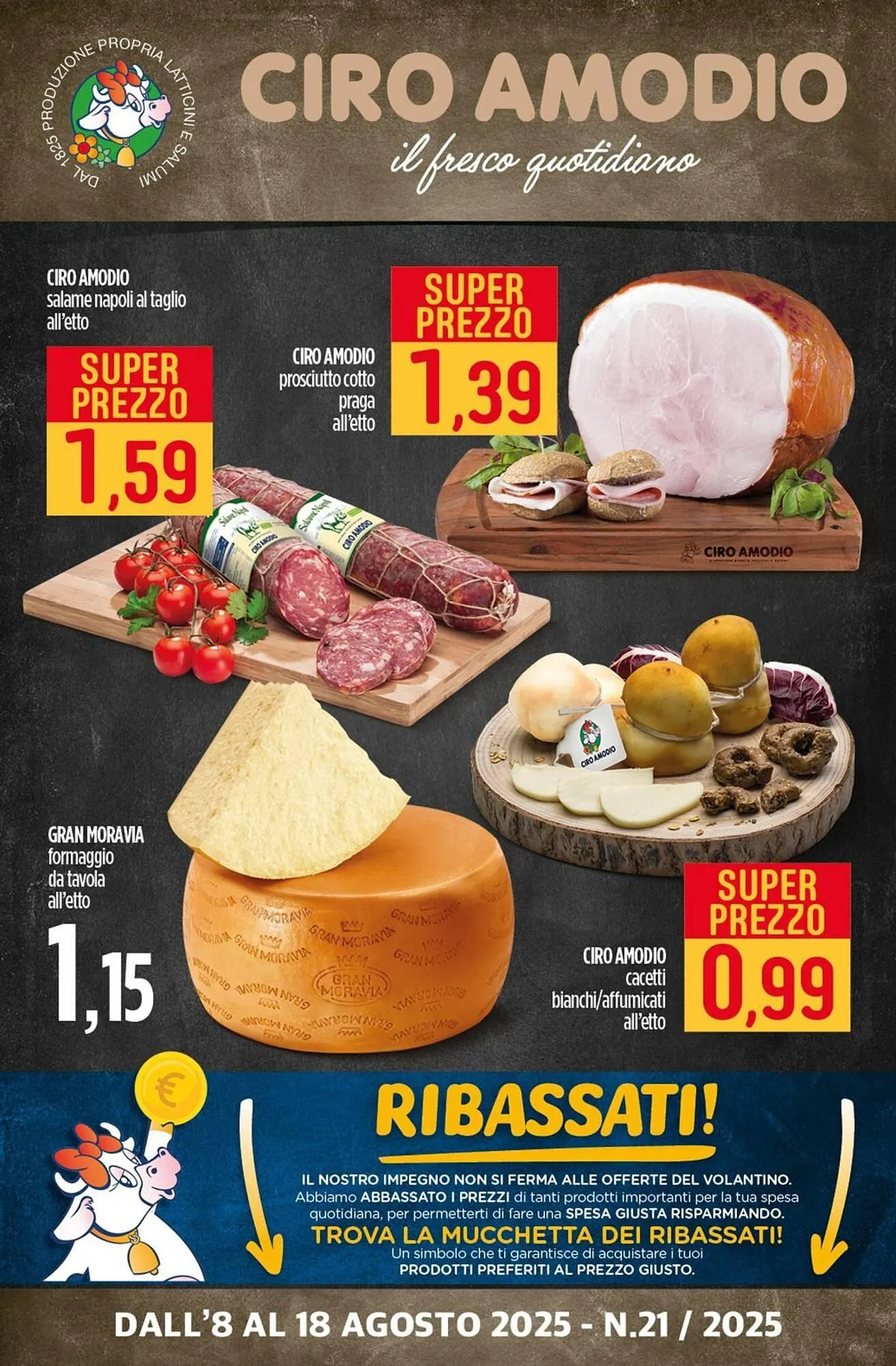 Volantino Ciro Amodio da 8 agosto a 18 agosto di 2025 - Pagina del volantino 1
