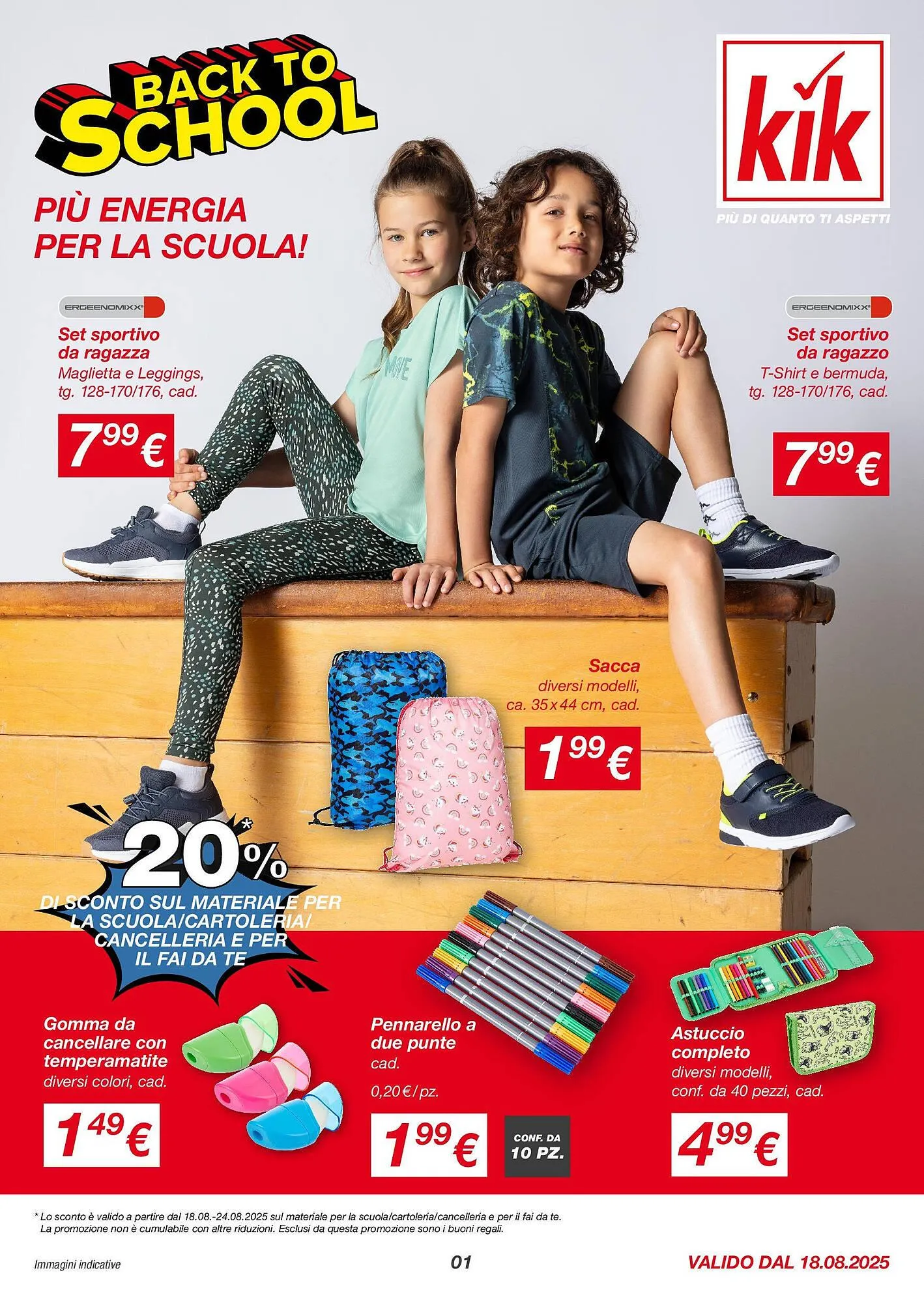 Volantino KiK da 17 agosto a 24 agosto di 2025 - Pagina del volantino 1