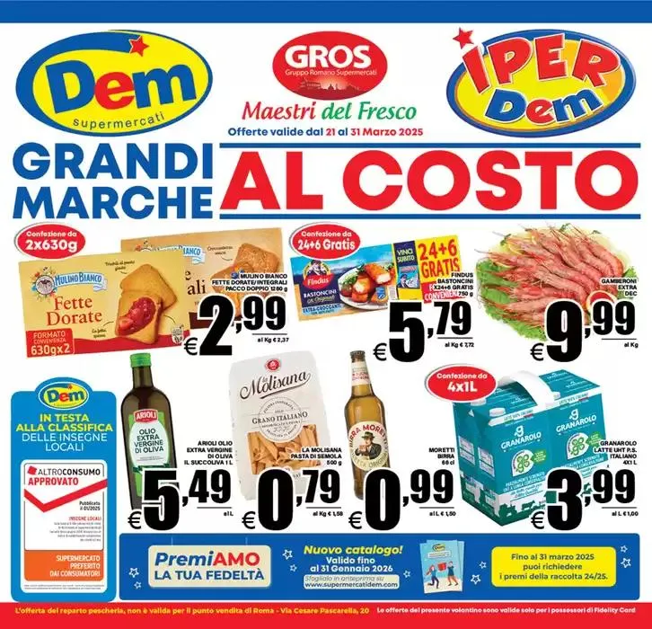 GRANDI MARCHE AL COSTO - 1