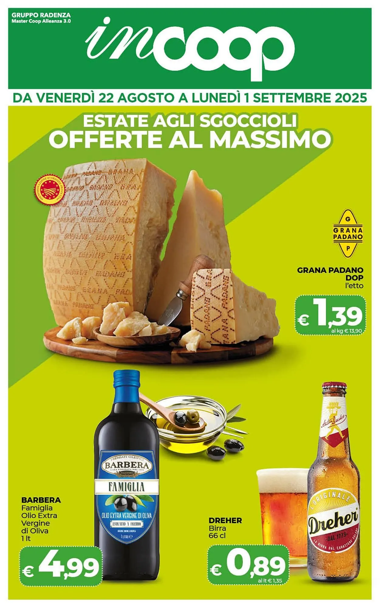 Volantino In Coop da 22 agosto a 1 settembre di 2025 - Pagina del volantino 1