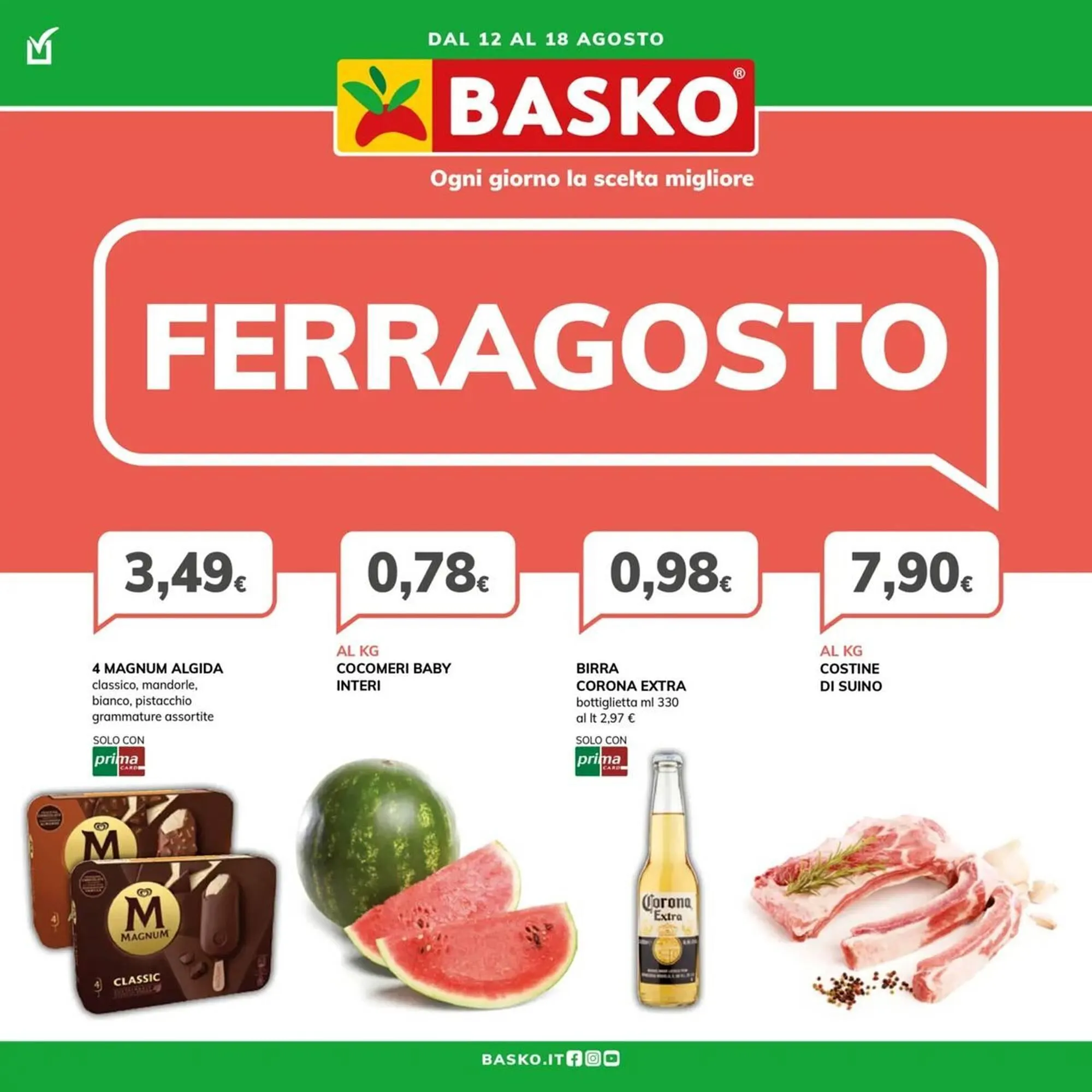 Volantino Basko da 12 agosto a 18 agosto di 2025 - Pagina del volantino 1
