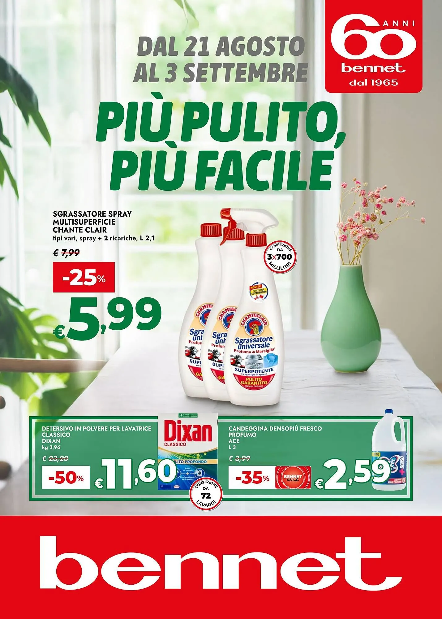 Volantino Bennet da 21 agosto a 3 settembre di 2025 - Pagina del volantino 1