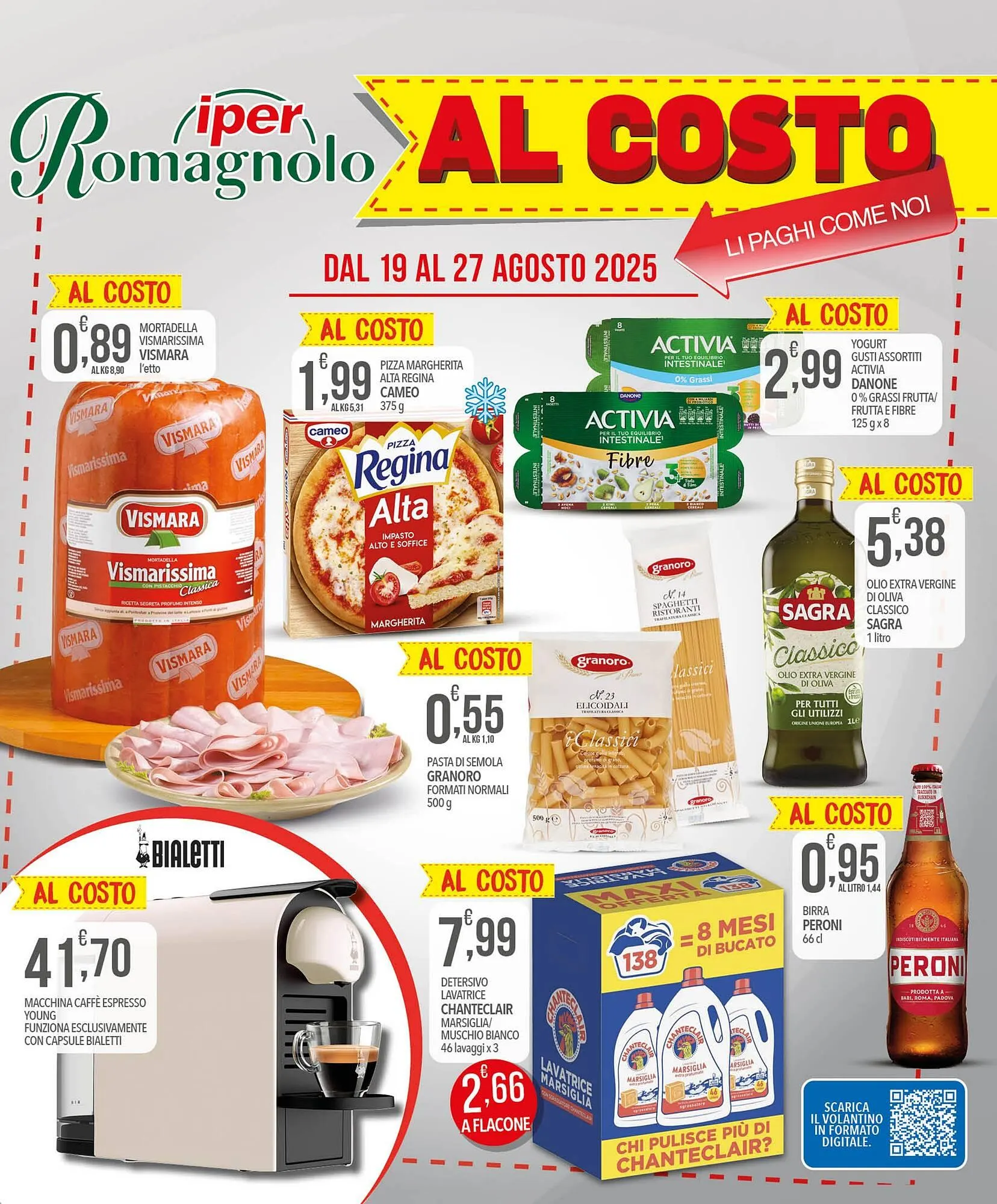 Volantino Iper Romagnolo da 19 agosto a 27 agosto di 2025 - Pagina del volantino 1