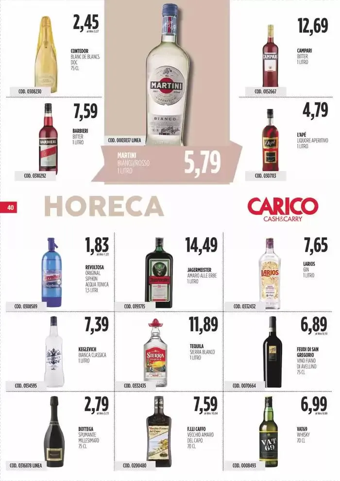 Offerte Carico Cash & Carry da 22 aprile a 7 maggio di 2025 - Pagina del volantino 40