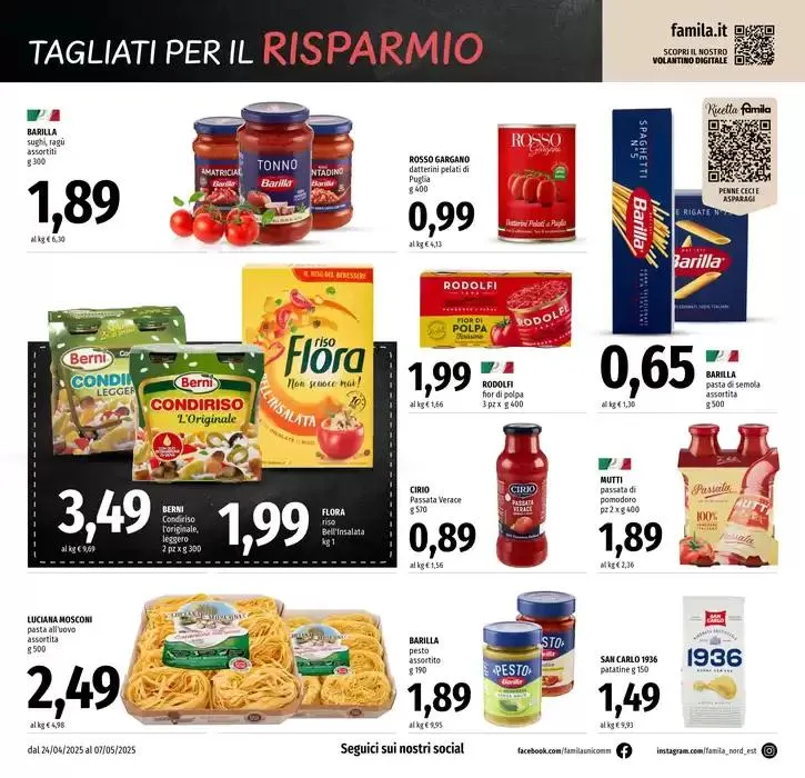 TAGLIATI PER IL RISPARMIO da 24 aprile a 7 maggio di 2025 - Pagina del volantino 12