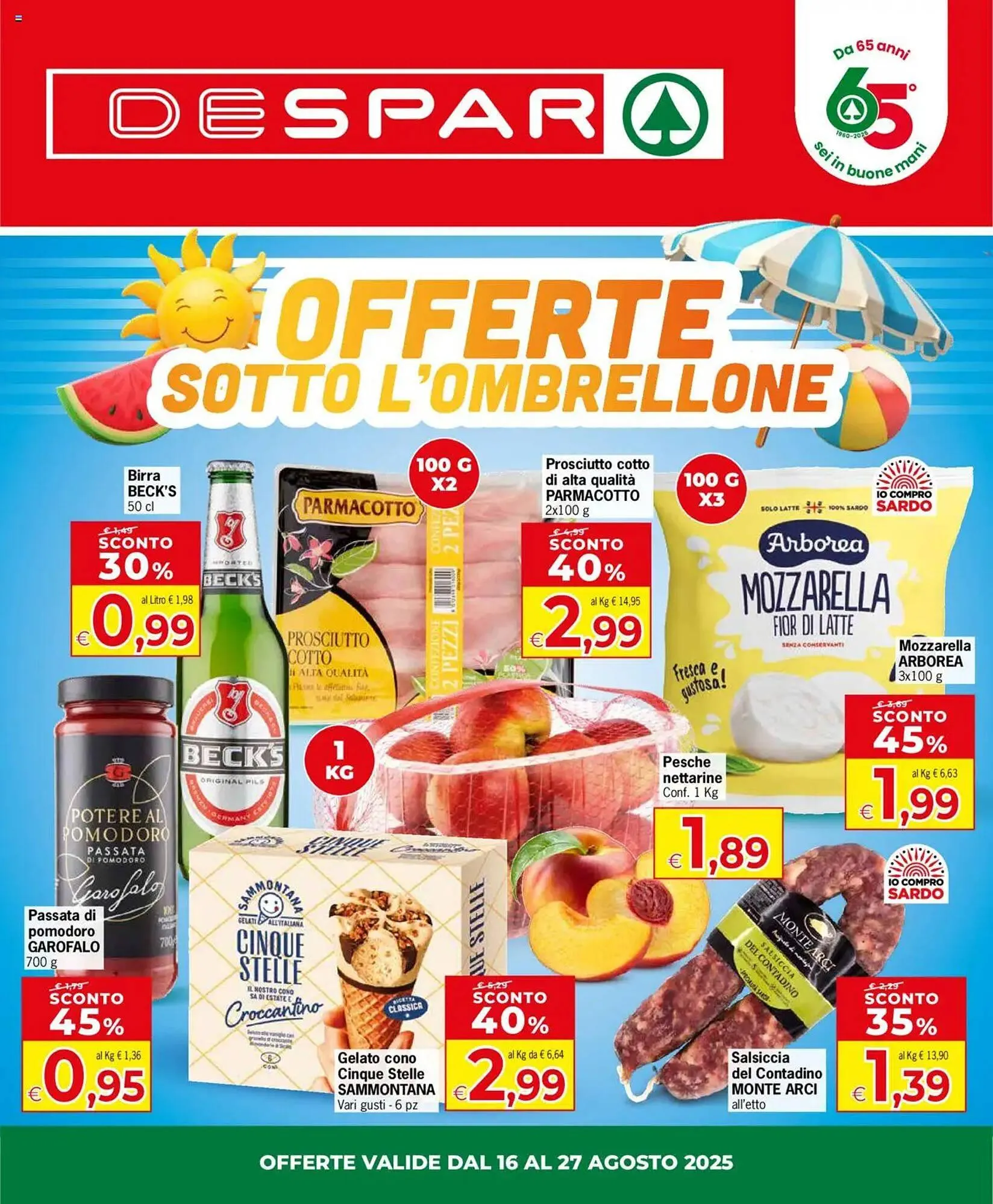 Volantino Despar da 16 agosto a 27 agosto di 2025 - Pagina del volantino 1