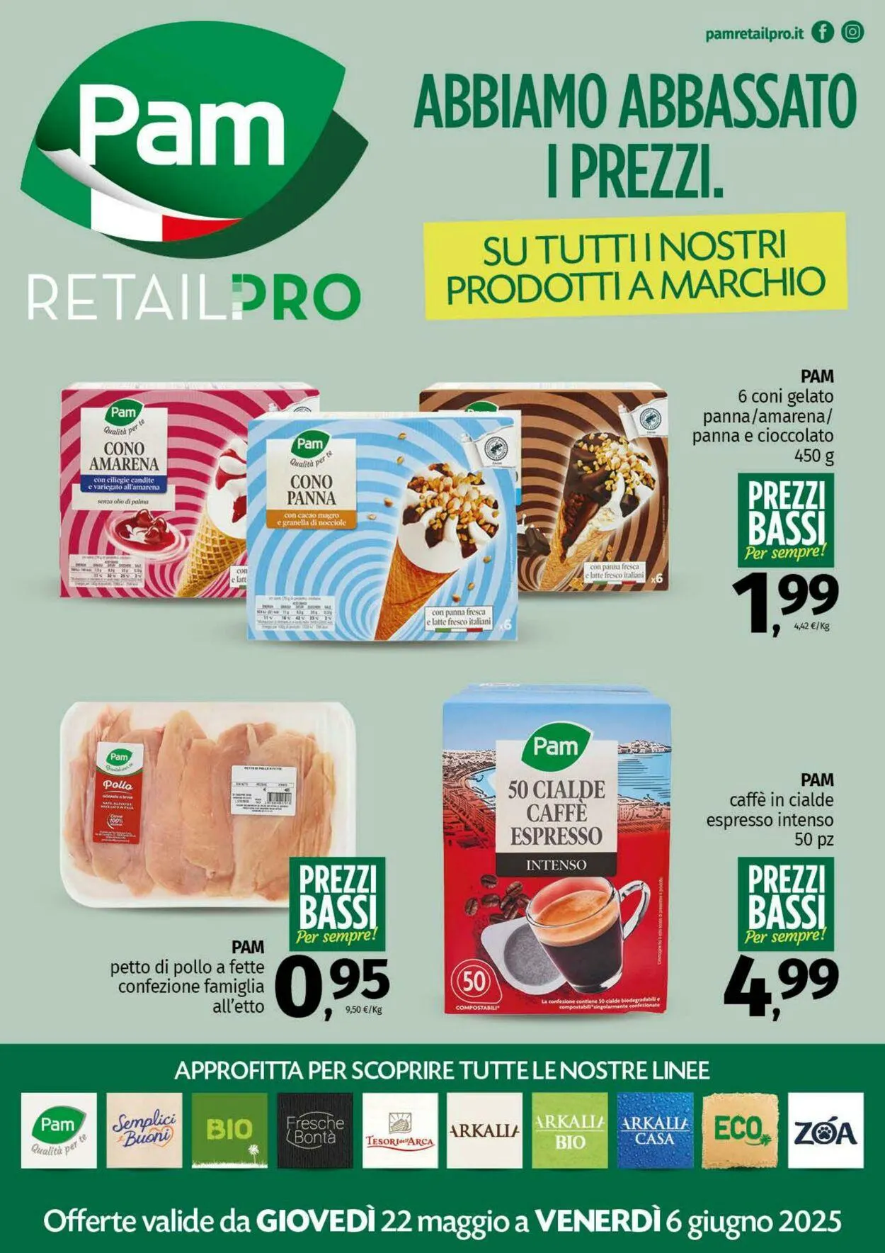 Pam Panorama Volantino attuale da 9 ottobre a 23 ottobre di 2025 - Pagina del volantino 1