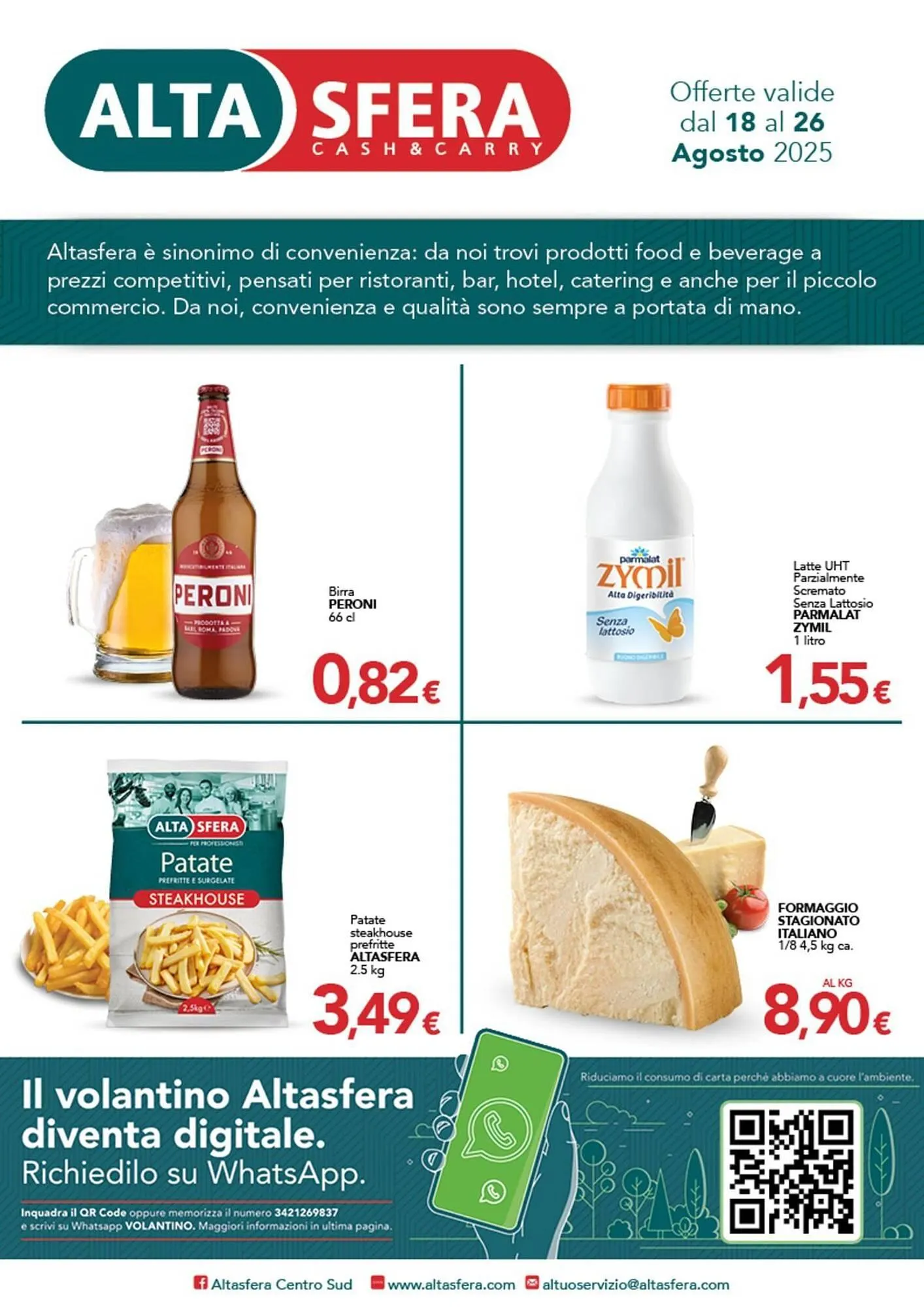 Volantino Altasfera da 18 agosto a 26 agosto di 2025 - Pagina del volantino 1