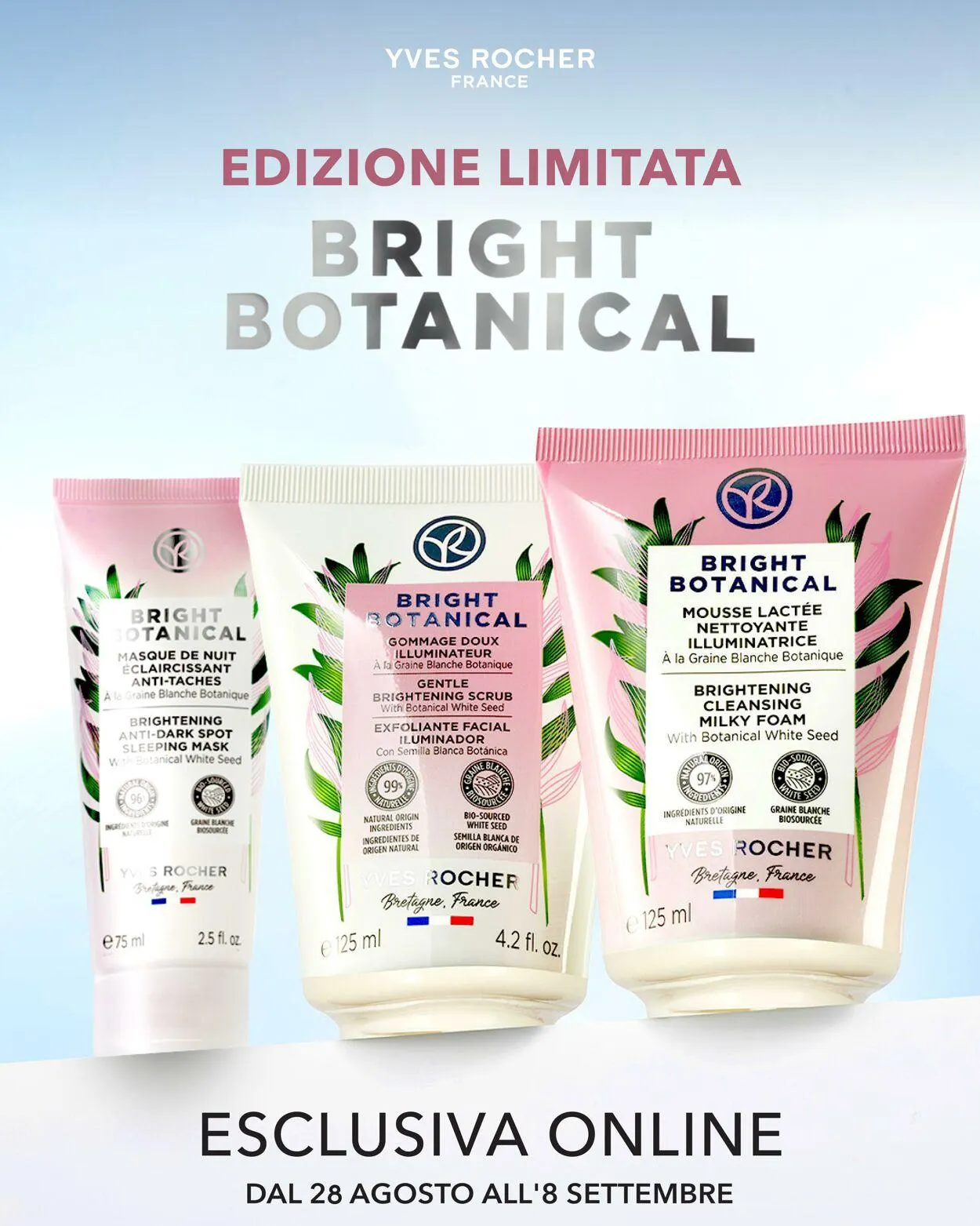 Yves Rocher Volantino attuale da 28 agosto a 11 settembre di 2025 - Pagina del volantino 1