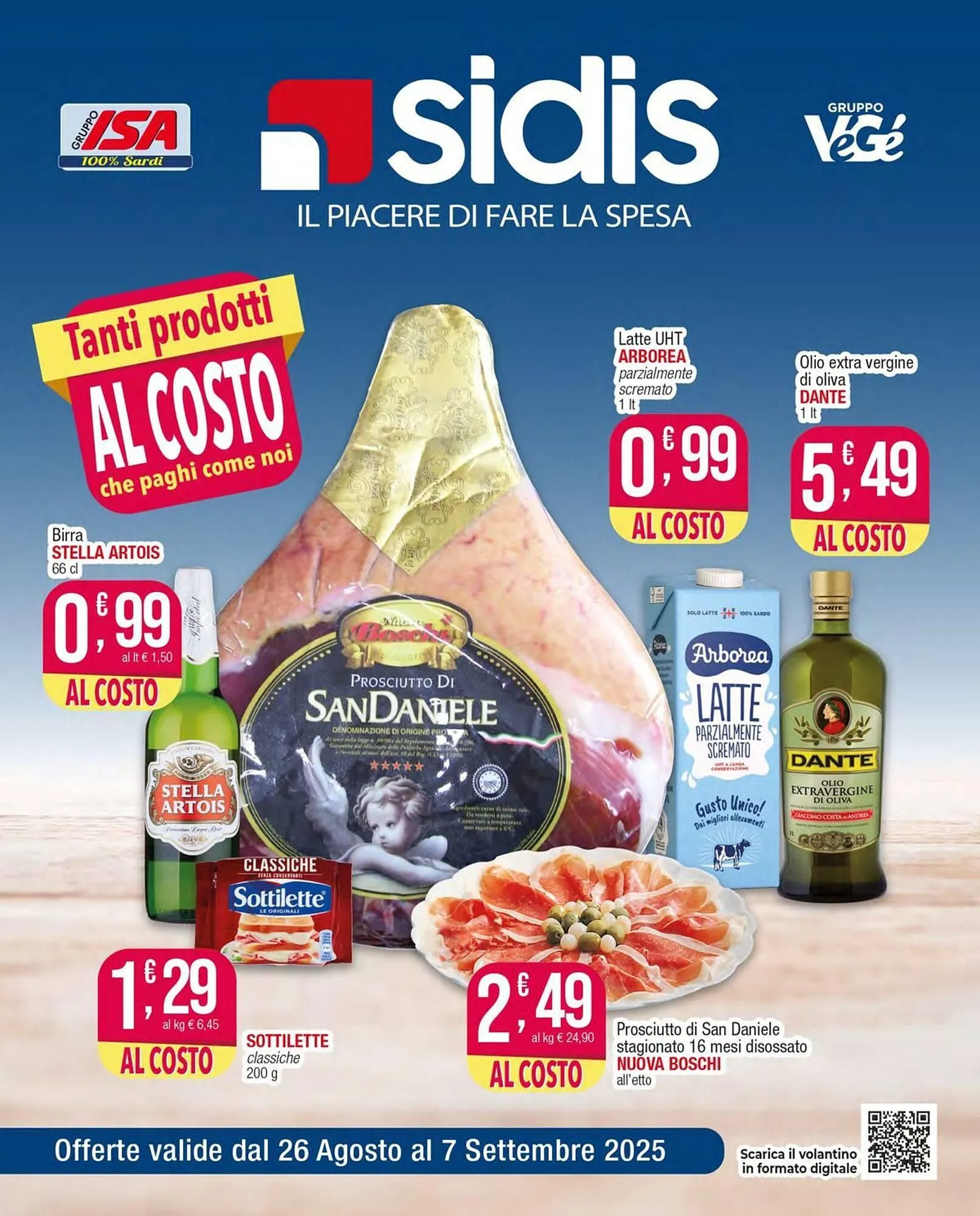 Volantino Sidis da 26 agosto a 7 settembre di 2025 - Pagina del volantino 1
