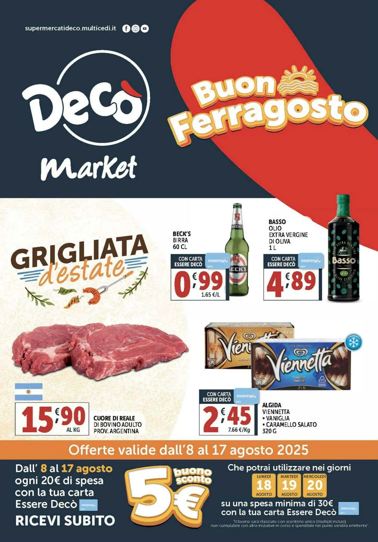 Deco Volantino attuale da 14 agosto a 28 agosto di 2025 - Pagina del volantino 1