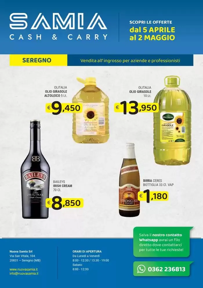 Dal 5 aprile al 2 maggio - 1