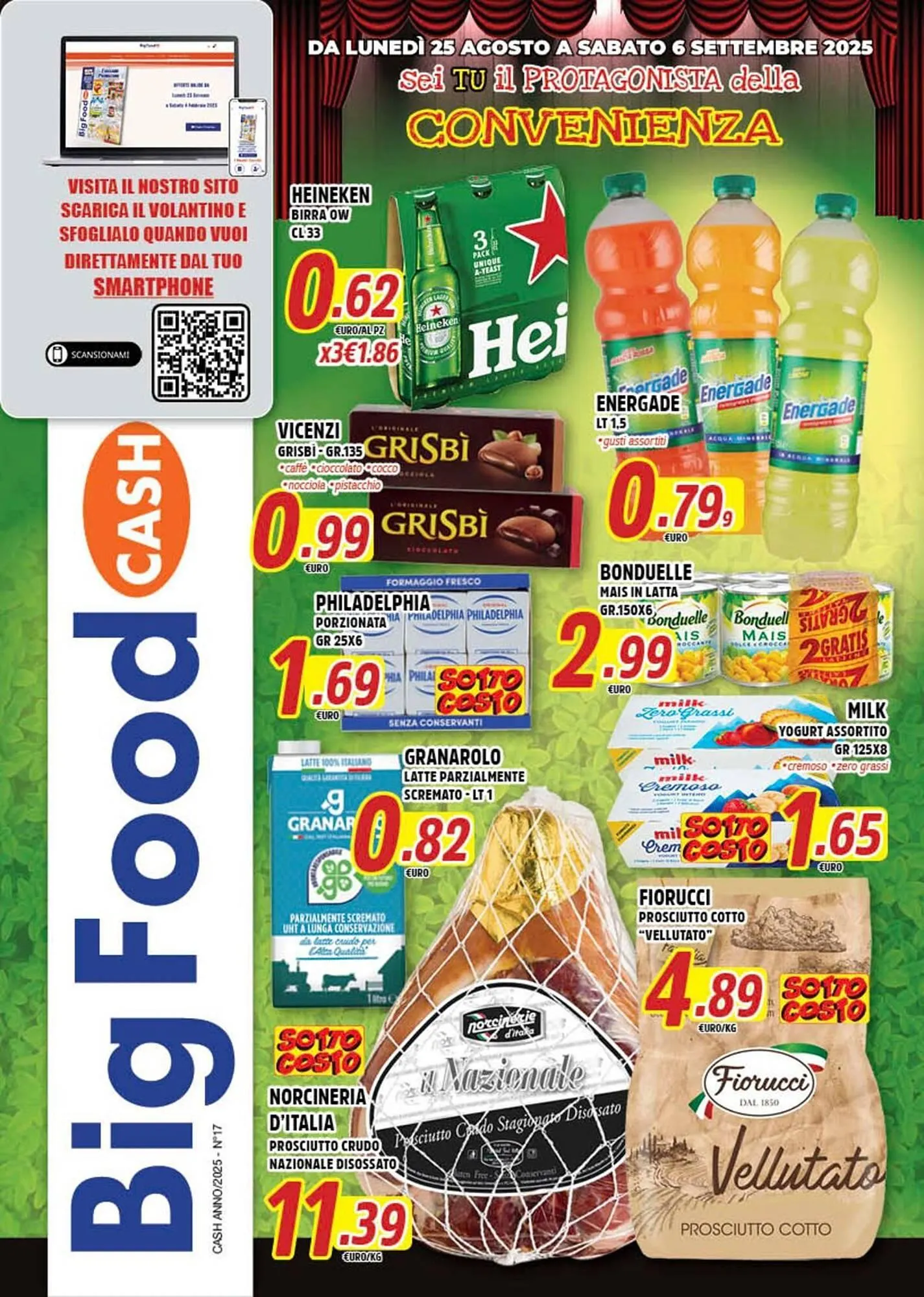 Volantino Big Food da 25 agosto a 6 settembre di 2025 - Pagina del volantino 1