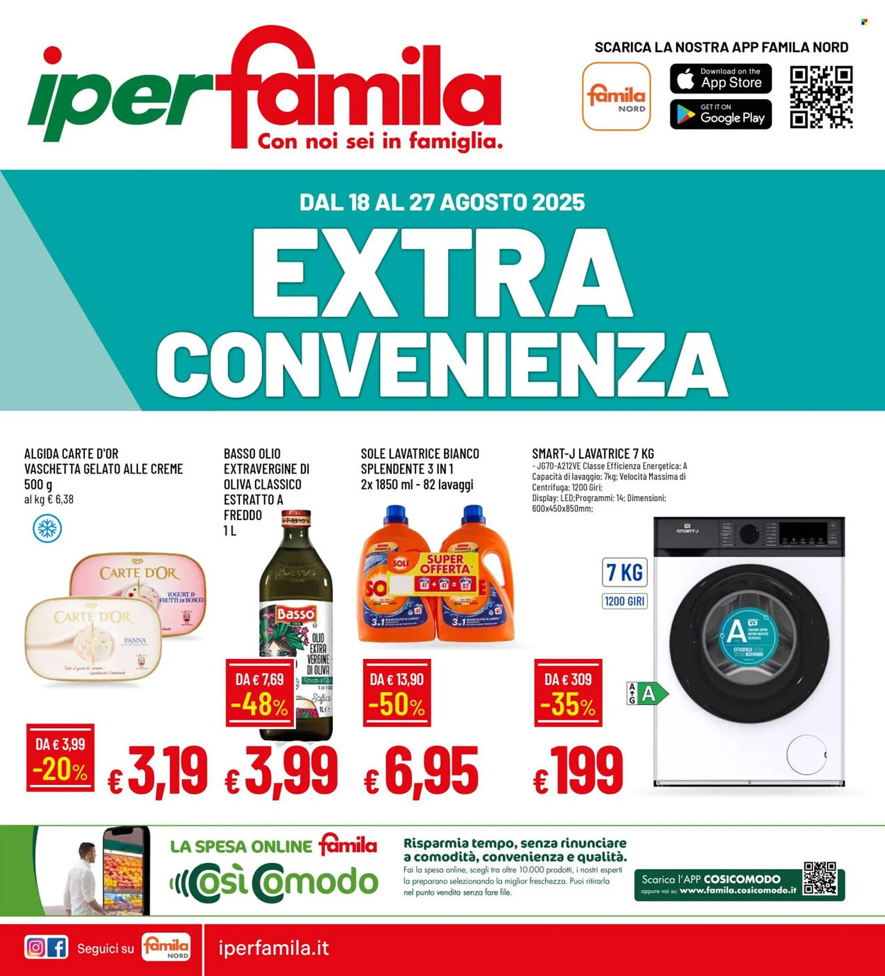 Volantino IperFamila da 18 agosto a 27 agosto di 2025 - Pagina del volantino 1