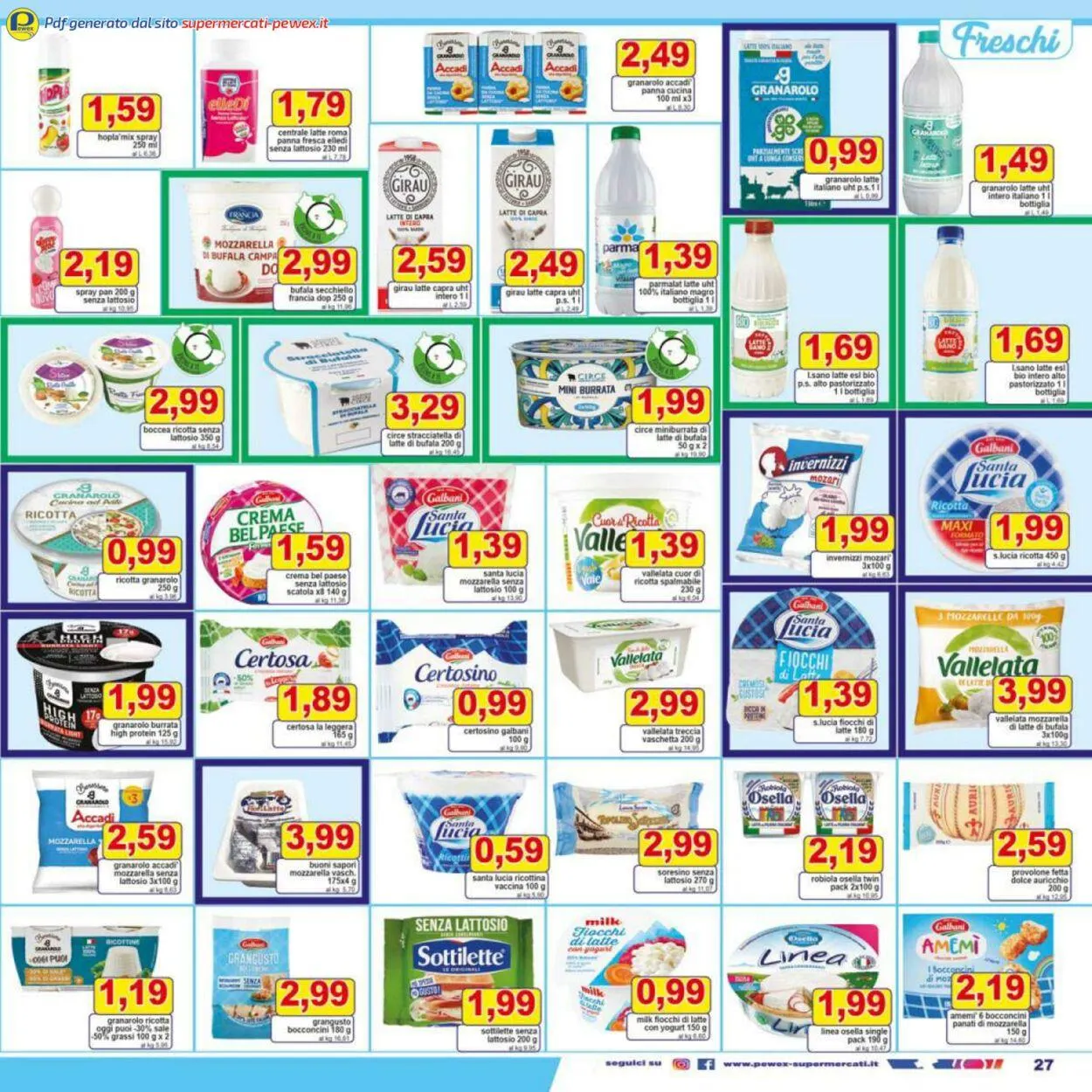 Pewex Volantino attuale da 29 aprile a 13 maggio di 2025 - Pagina del volantino 27